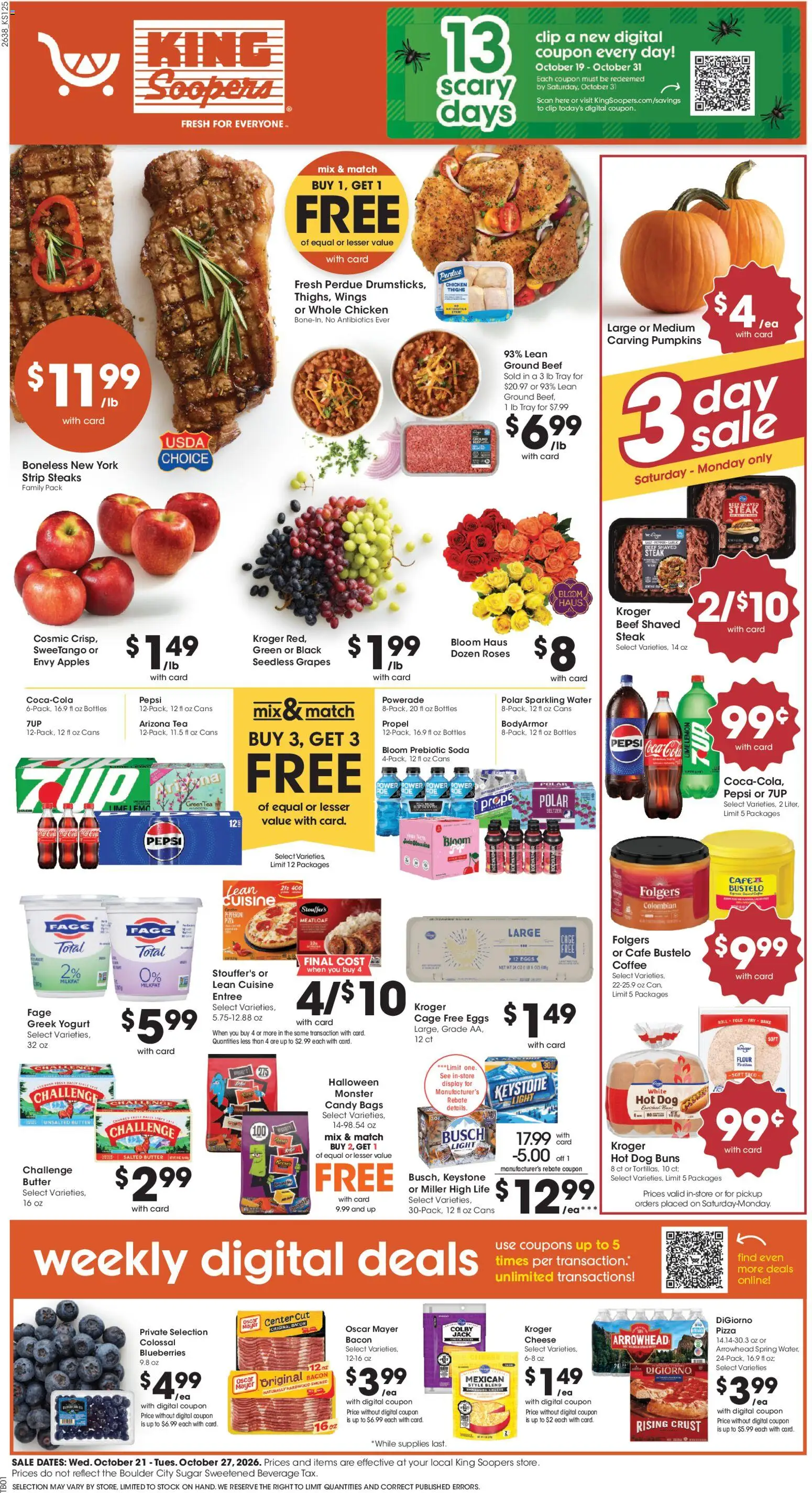 King Soopers Weekly Ad - valid from 10/21/2026 | Page: 1