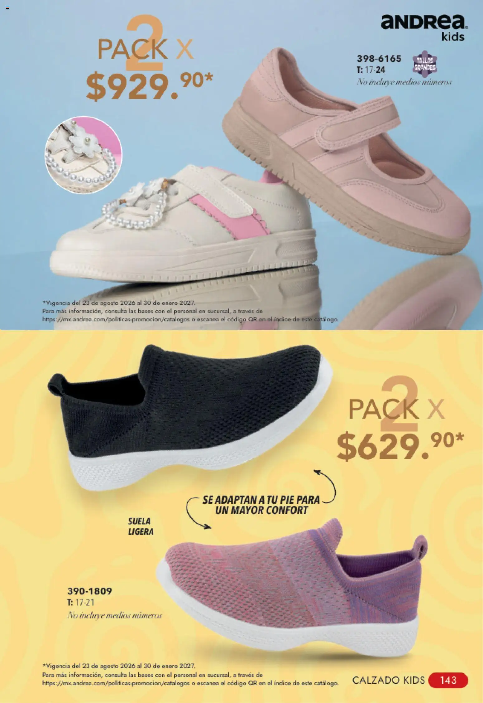 Nuevas ofertas de Andrea válidas en toda la República Mexicana desde el 23/08/2026. ¡Encuentra las mejores ofertas en Andrea catálogo Tropical! | Página: 143