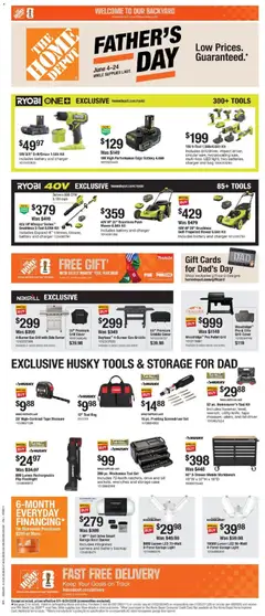 Preview of Home Depot weekly ads valid from 04.06.2026