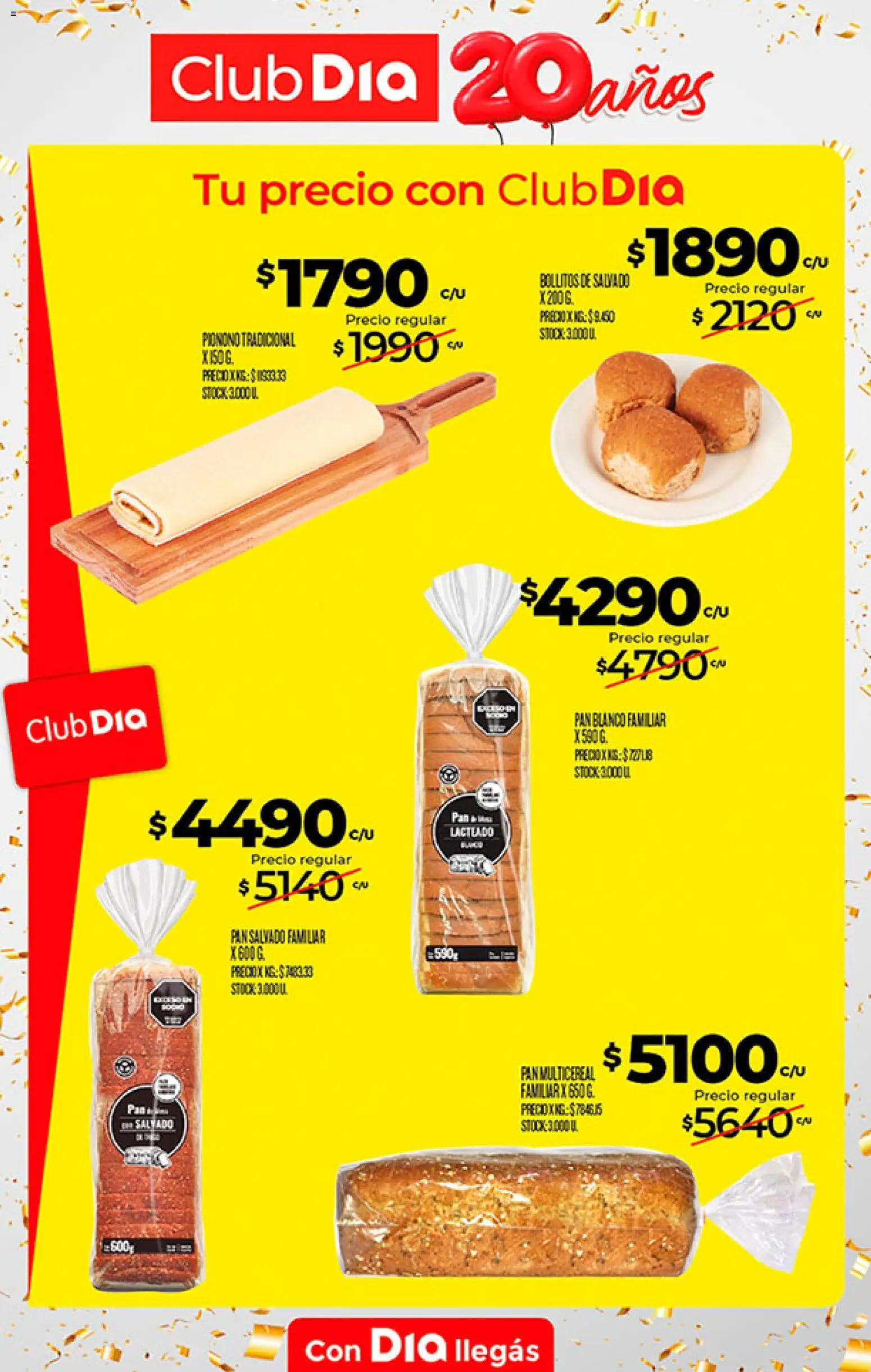 Supermercado DIA Ofertas │ válido desde el 09/09/2026 | Página: 21 | Productos: Pan, Pionono