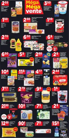 Preview of Maxi weekly flyer / circulaire from shop Maxi valid from Jul 9, 2026 | Page: 8 | Products: Milk, Oil, Juice, Chicken
