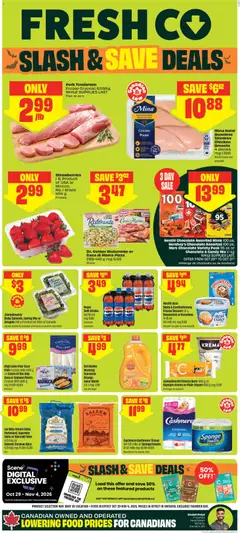 Preview of FreshCo weekly flyer / circulaire from shop FreshCo valid from Oct 29, 2026
