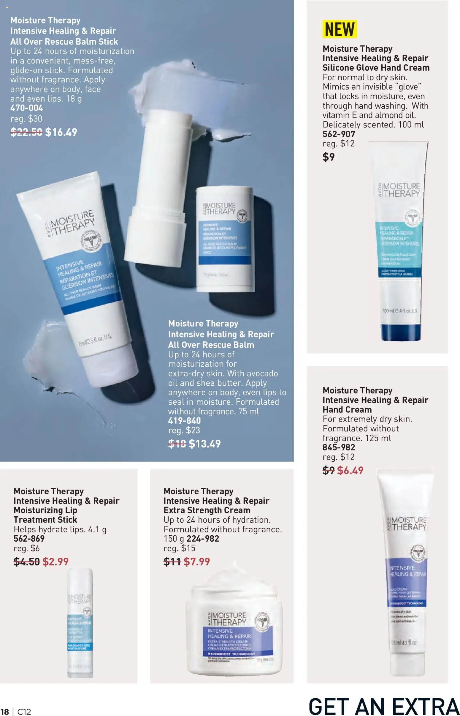 Avon flyer valid from 04.06.2026 | Page: 18 | Products: Cream, Hand cream, Oil