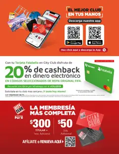 Vista previa de City Club catálogo, nuevo folleto de la tienda, válido en México a partir del 01.06.2026 | Página: 50 | Productos: Chocolate, Ropa, Paté