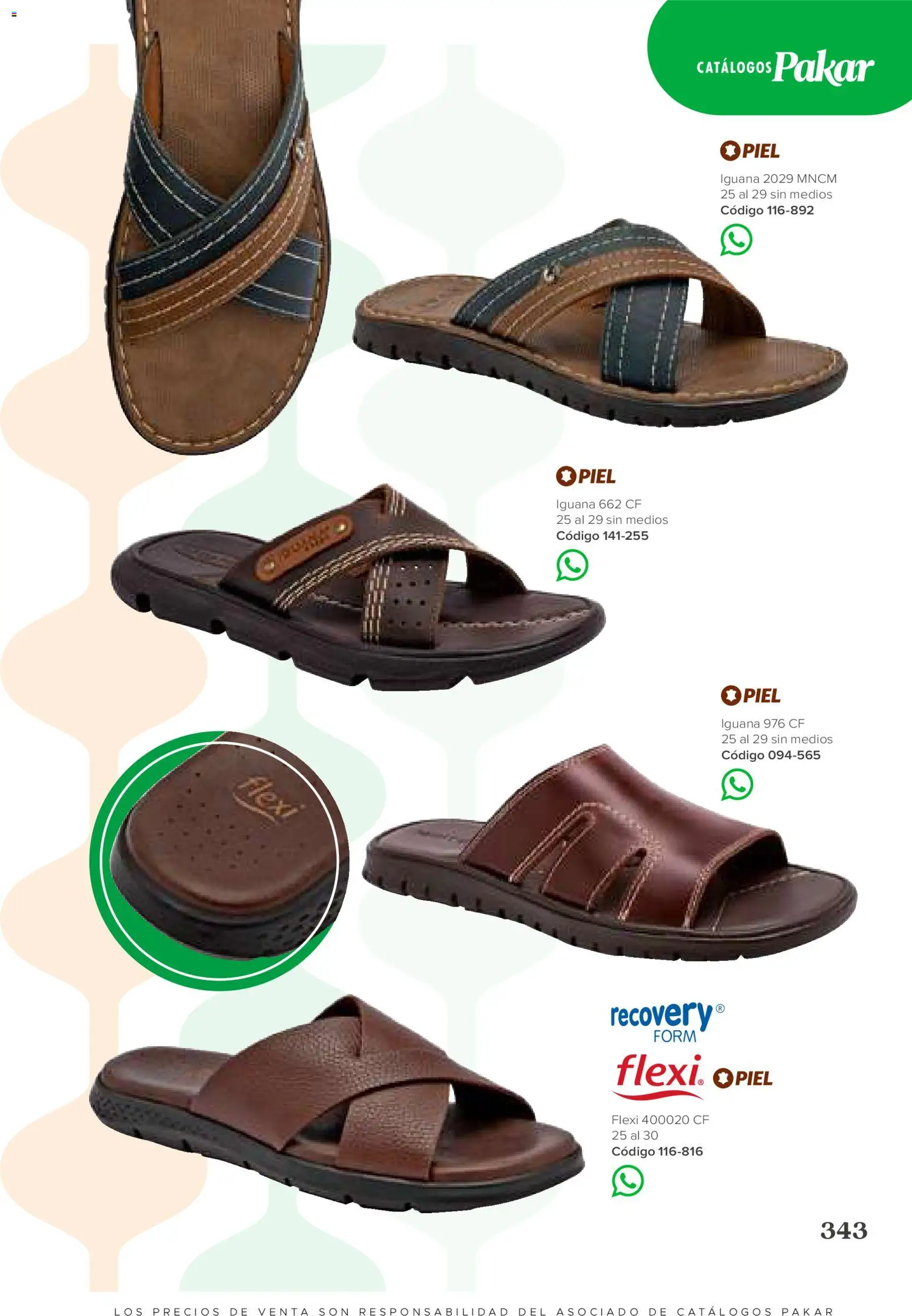Nuevas ofertas de SC Pakar válidas en toda la República Mexicana desde el 31/07/2026. ¡Encuentra las mejores ofertas en SC Pakar catálogo Hombre! | Página: 343