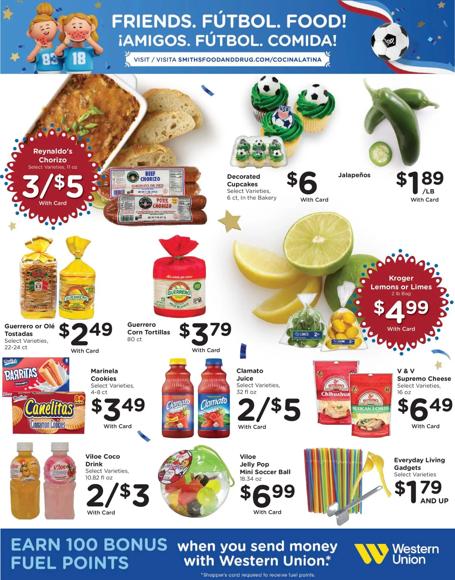 Smith's Weekly Ad - valid from 07/01/2026 | Page: 12 | Products: Corn, Pork, Beef, Cookies