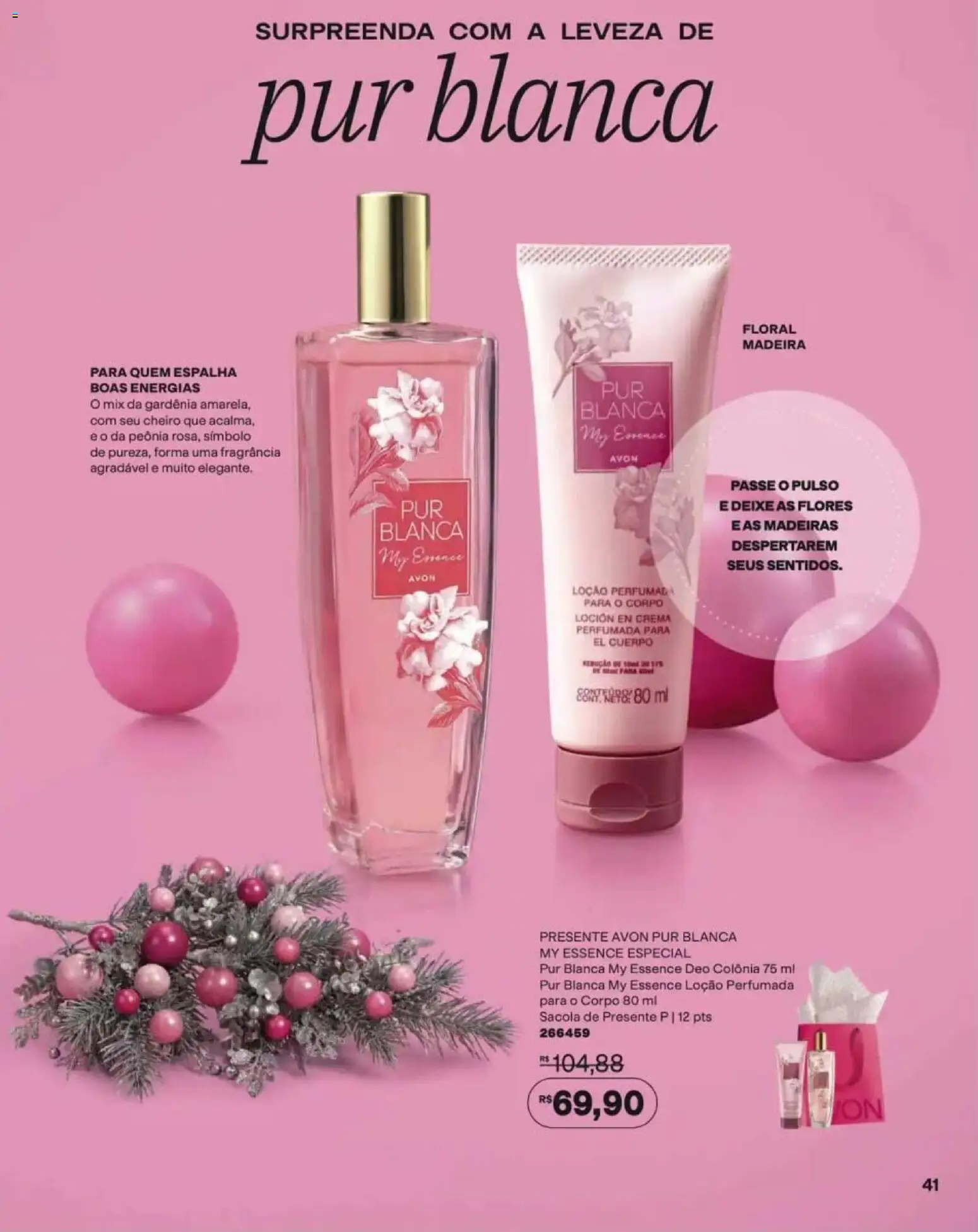 Avon Folheto - válido de 12/10/2026 | Página: 41 | Produtos: Fragrância, Madeiras, Flores, Sacola