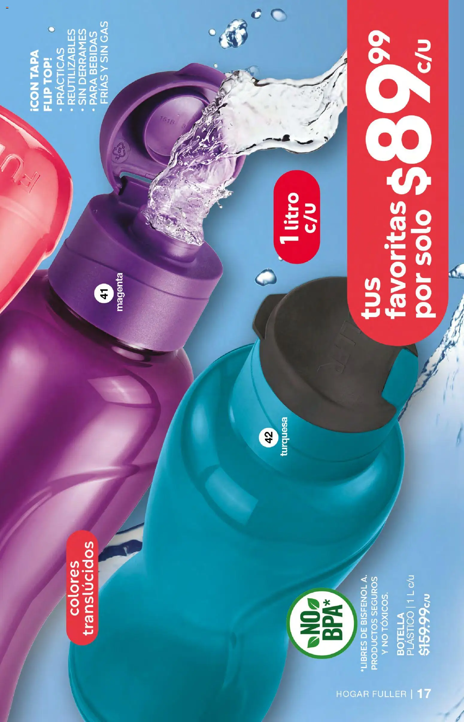 Nuevas ofertas de Fuller válidas en toda la República Mexicana desde el 18.03.2026. ¡Encuentra las mejores ofertas en Fuller campaña 25 2026! | Página: 17 | Productos: Botella, Top
