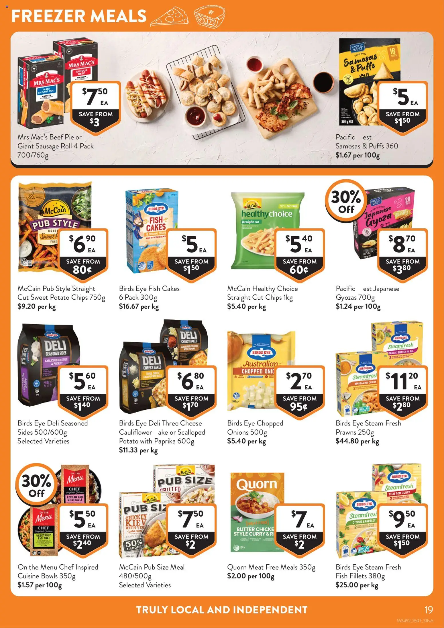 Foodworks catalogue - valid from 15/07/2026 | Page: 19 | Products: Meat, Parsley, Freezer, Citrus