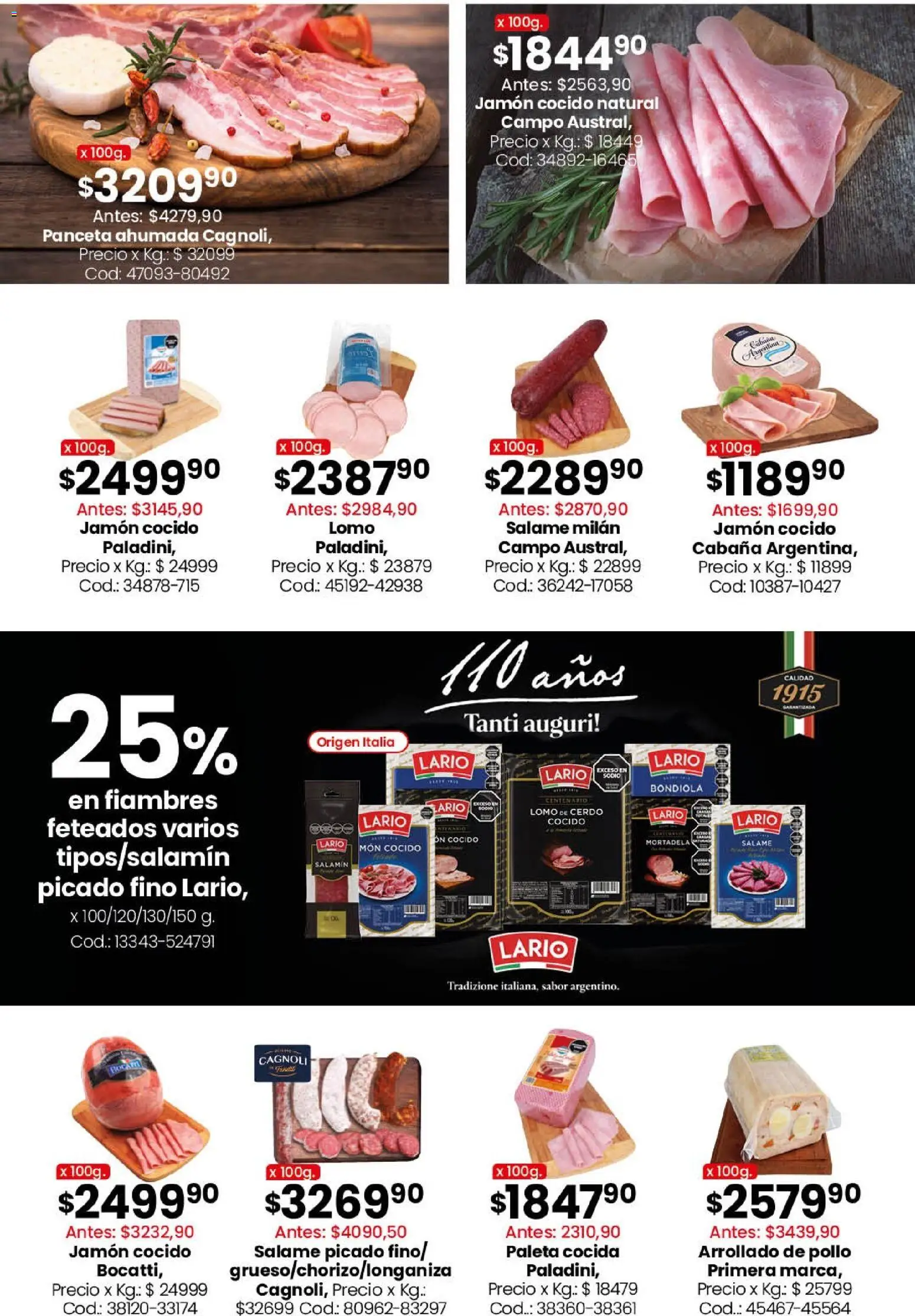 Coto - Ofertas │ válido desde el 20.04.2026 | Página: 9 | Productos: Pollo, Jamón cocido, Mortadela, Jamón