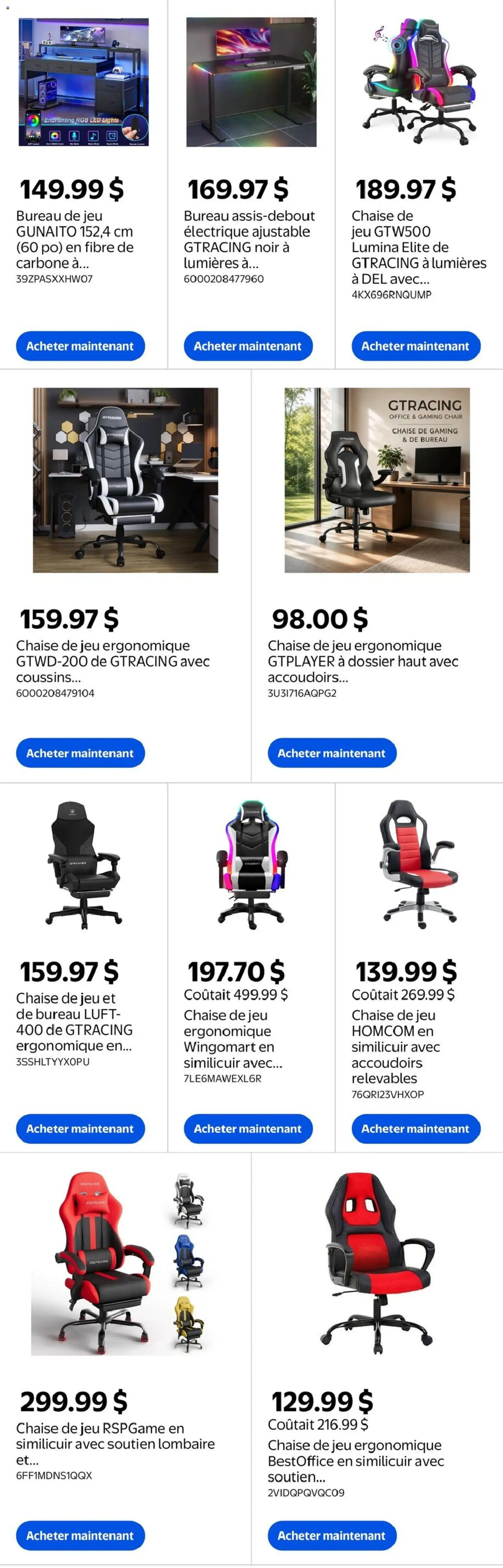 Walmart flyer valid from Oct 1, 2026 | Page: 10 | Products: Chair