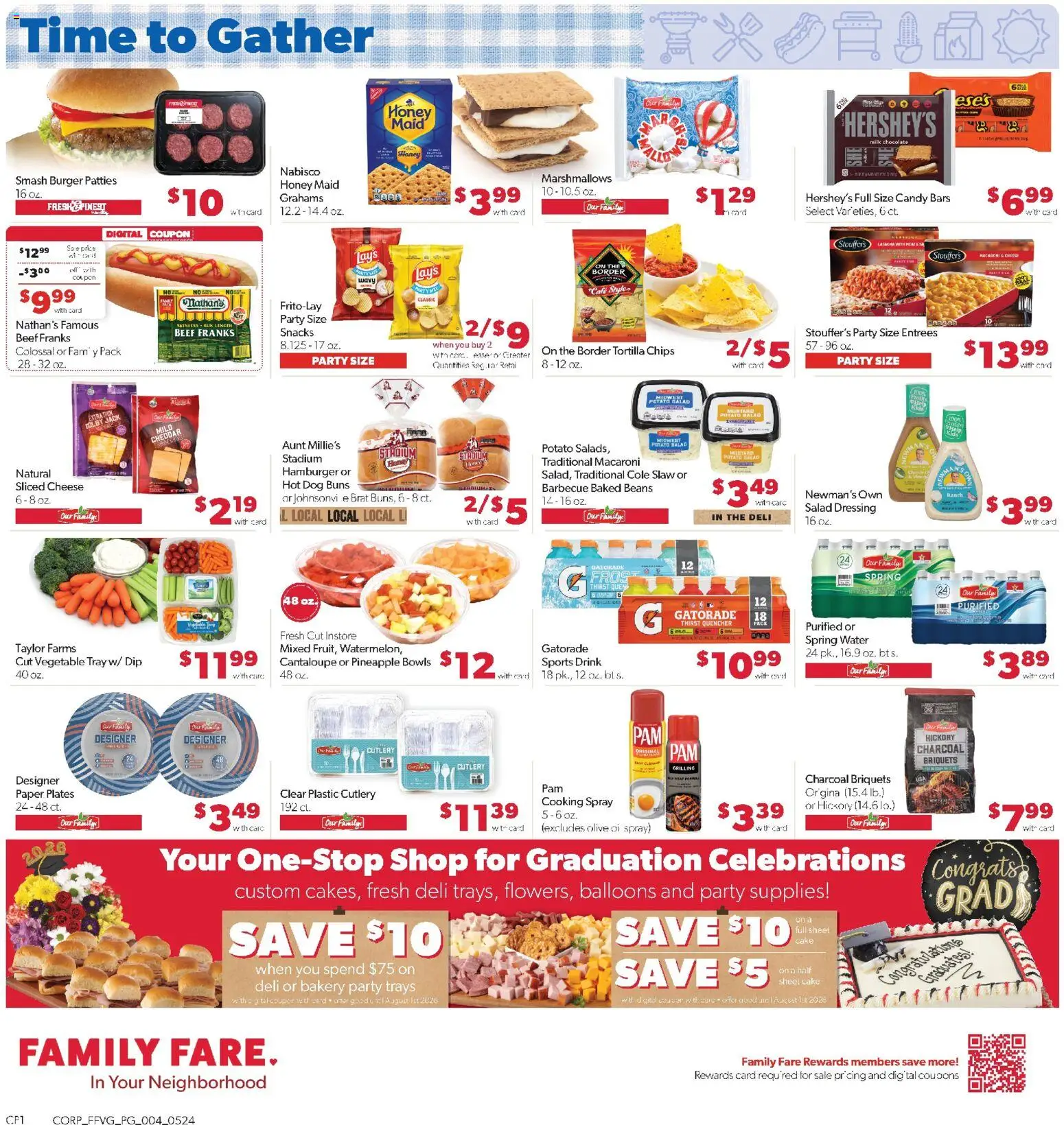 Family Fare Weekly Ad - MI - valid from 24.05.2026 | Page: 4 | Products: Cheese, Chocolate, Chips, Sheet