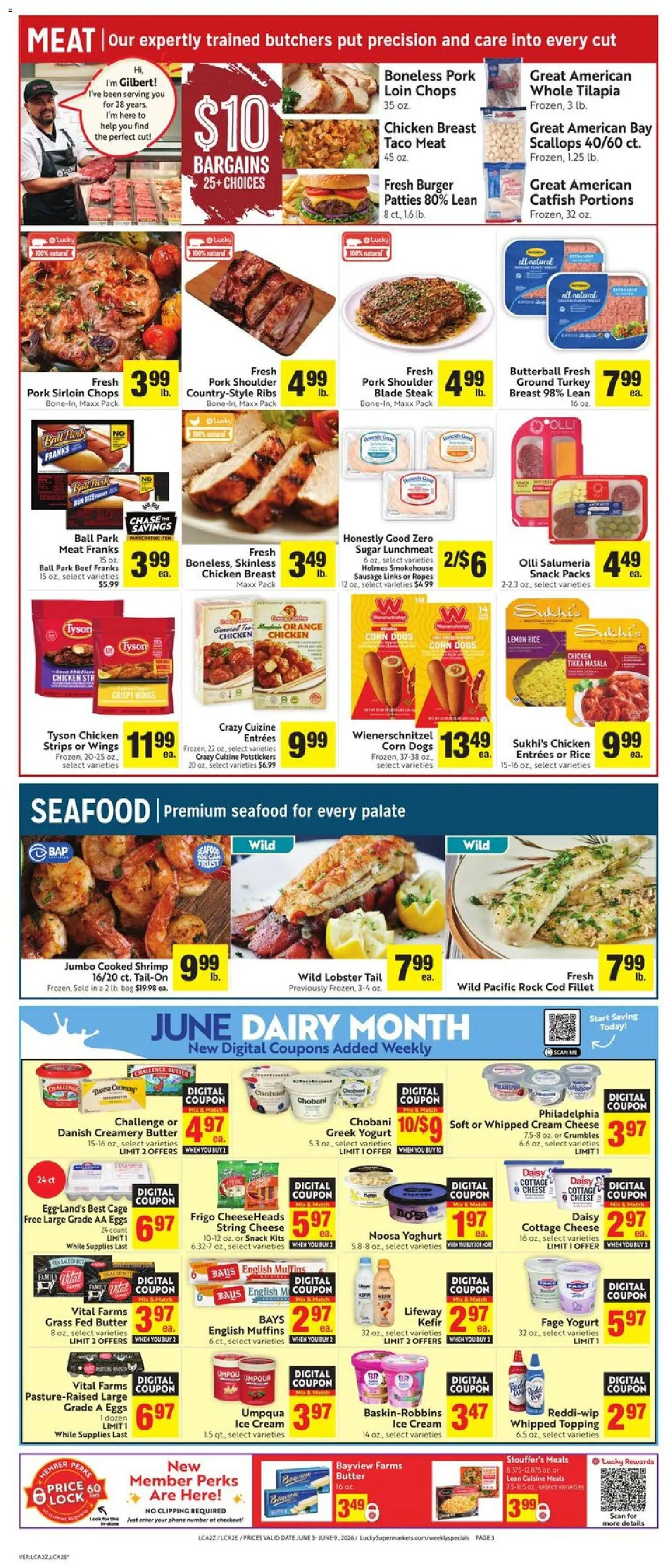 Lucky Supermarkets Weekly - AK - valid from 06/03/2026 | Page: 5 | Products: Cheese, Yogurt, Lemon, Date
