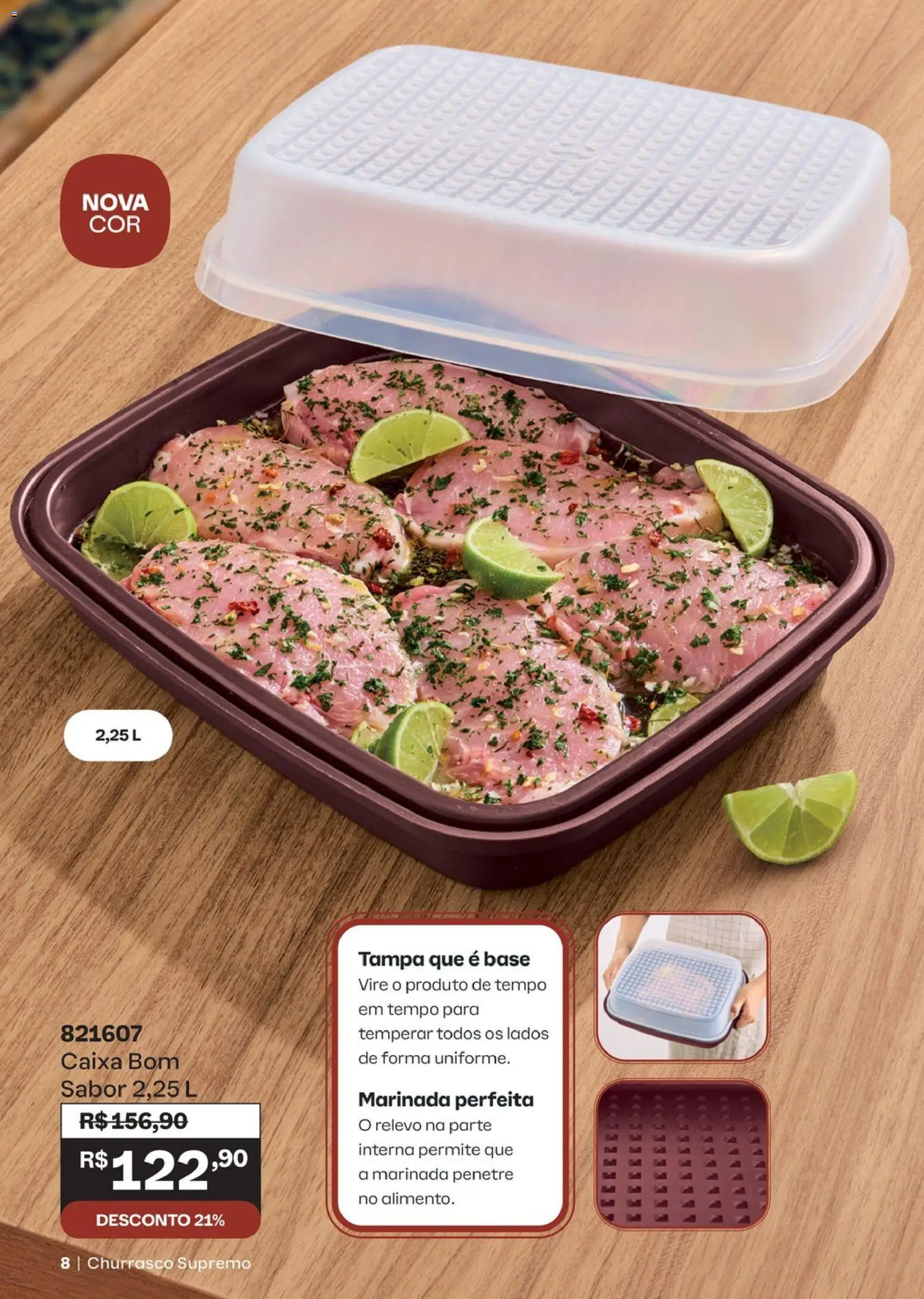 Tupperware Folheto - válido de 01/08/2026 | Página: 8 | Produtos: Caixa, Base