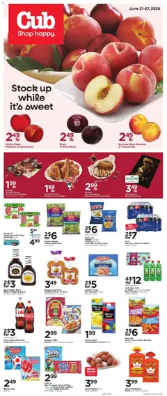 Preview of Cub Foods weekly ads valid from 21.06.2026