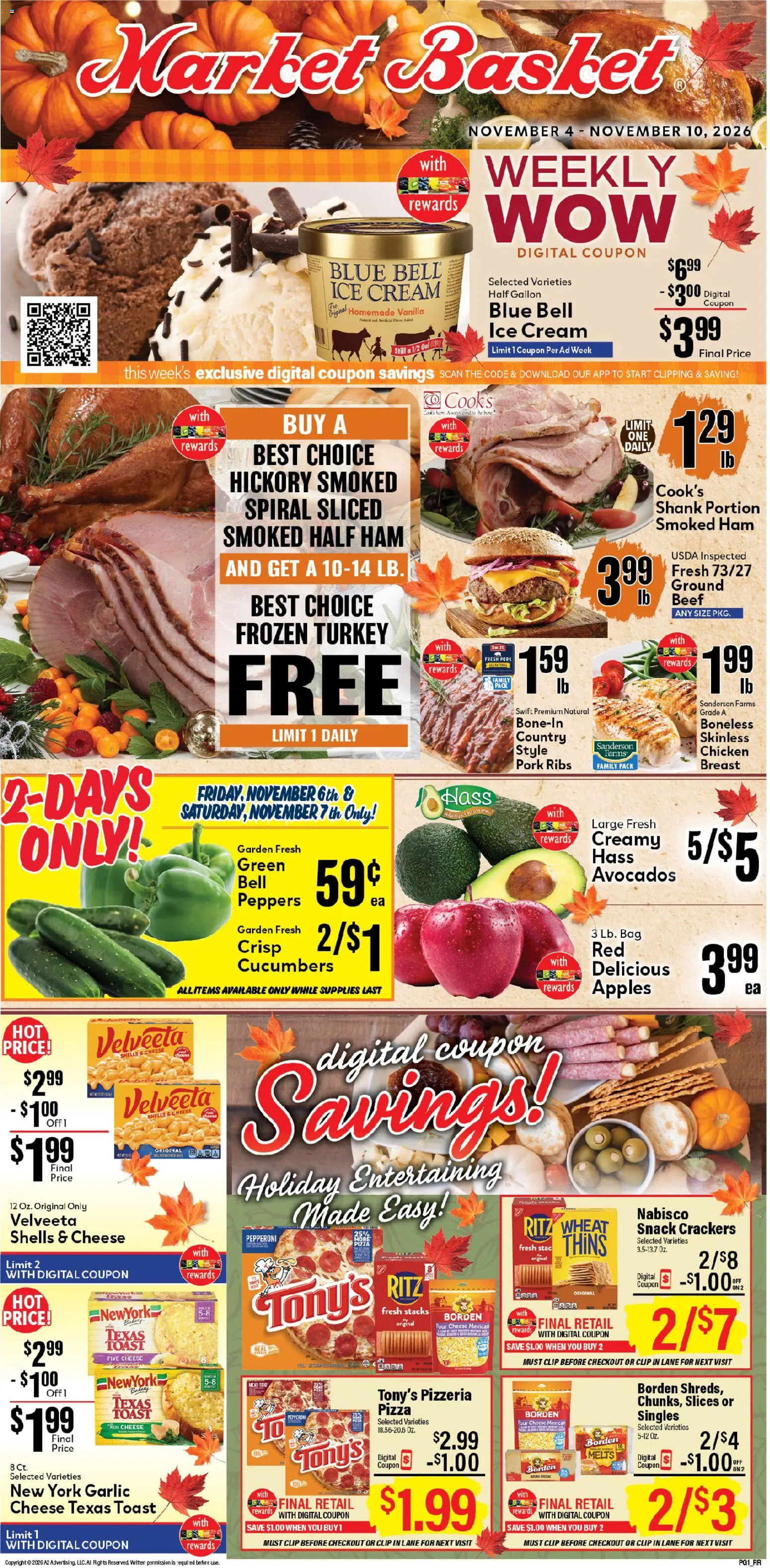 Market Basket Weekly Ad - valid from 11/04/2026 | Page: 1
