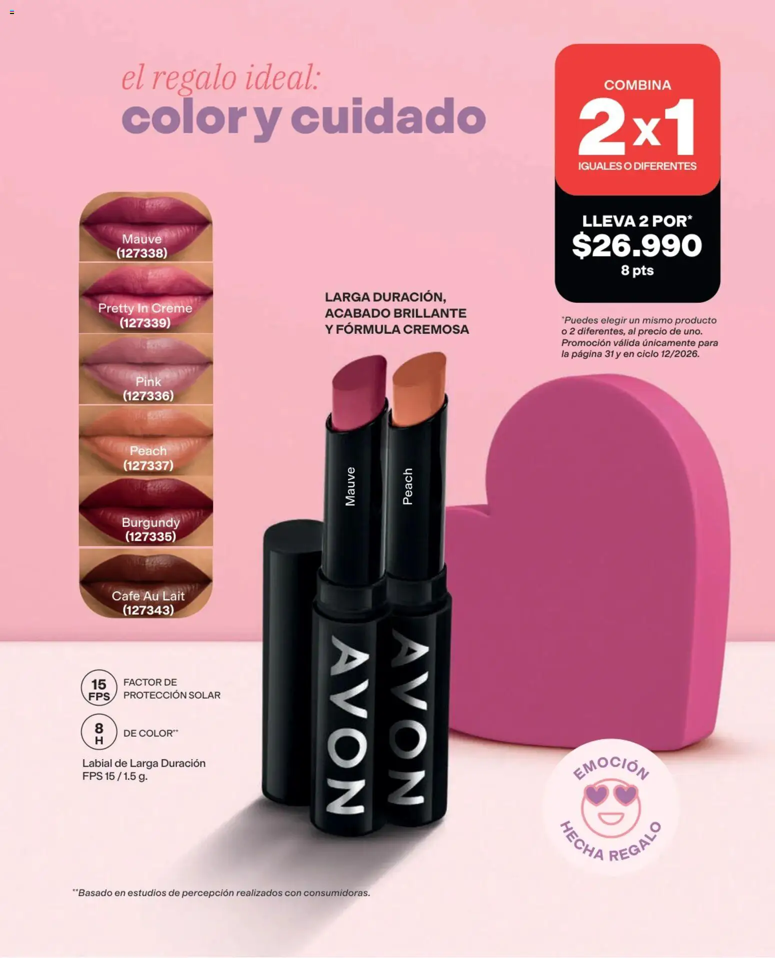 Avon revista - valida desde el 03/08/2026 | Página: 31 | Productos: Café