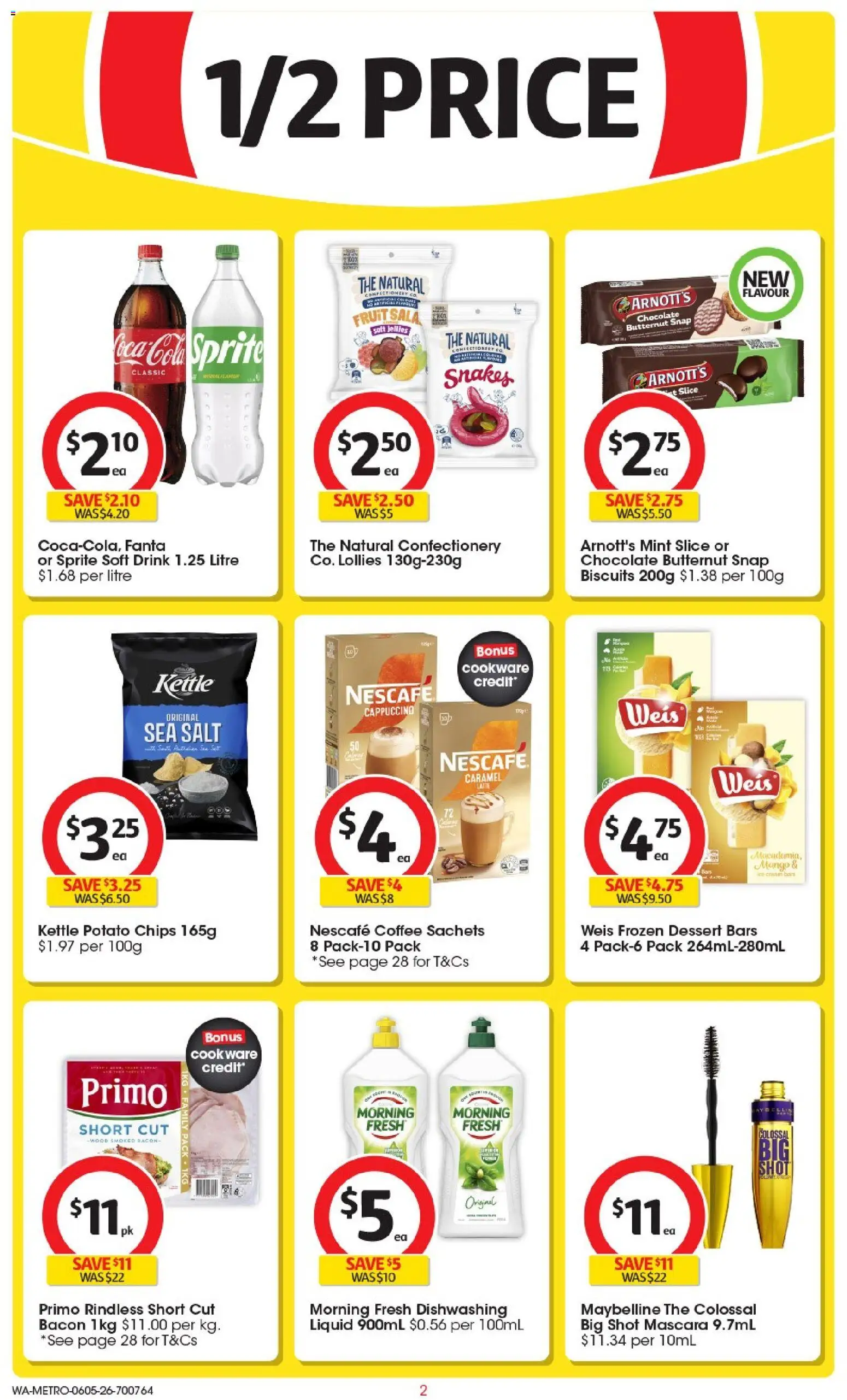 Coles catalogue - valid from 06.05.2026 | Page: 2 | Products: Cookware, Lollies, Mango, Nescafe