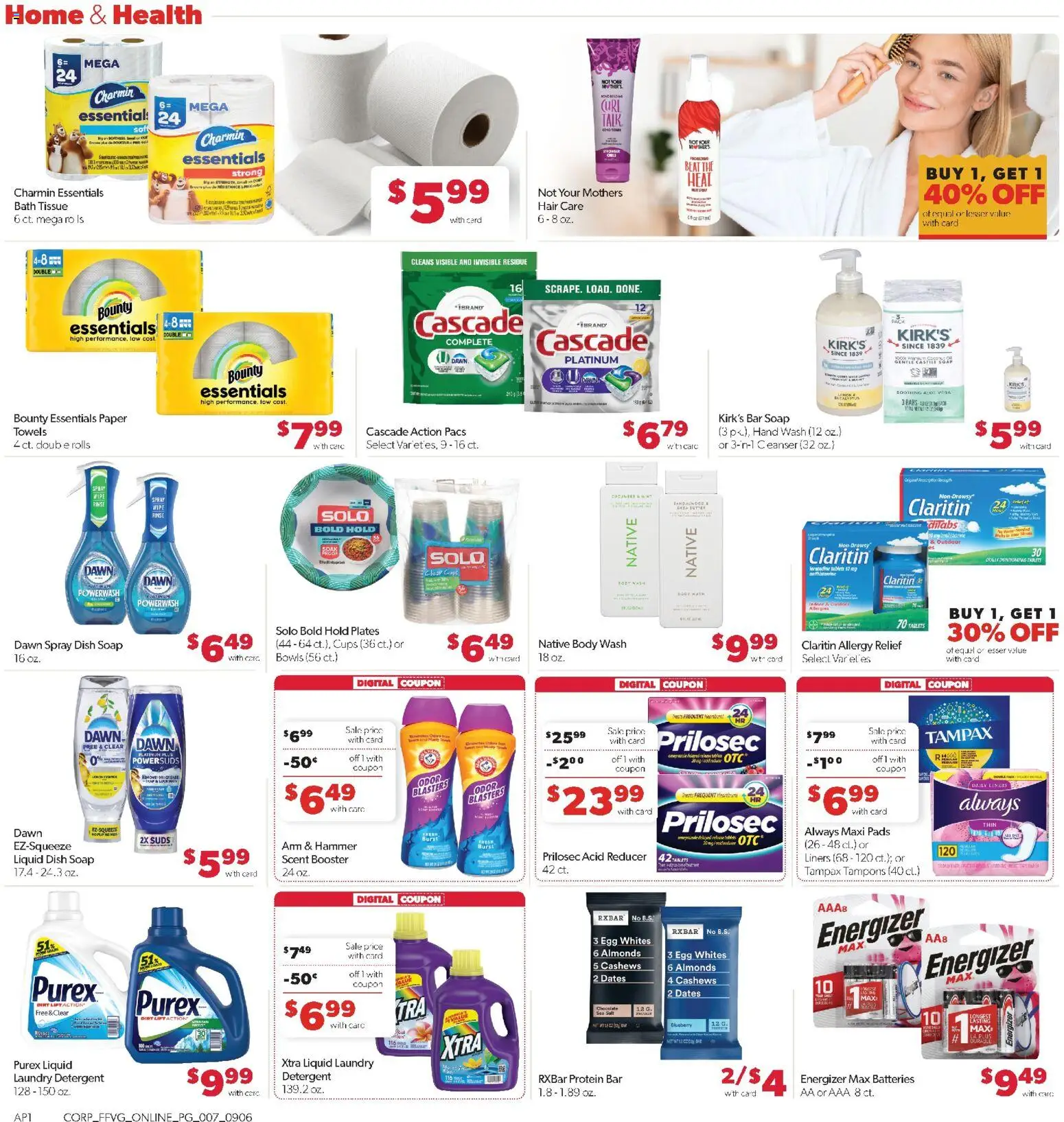 Family Fare Weekly Ad - valid from 09/06/2026 | Page: 11 | Products: Bath, Soap, Aloe Vera, Cashews