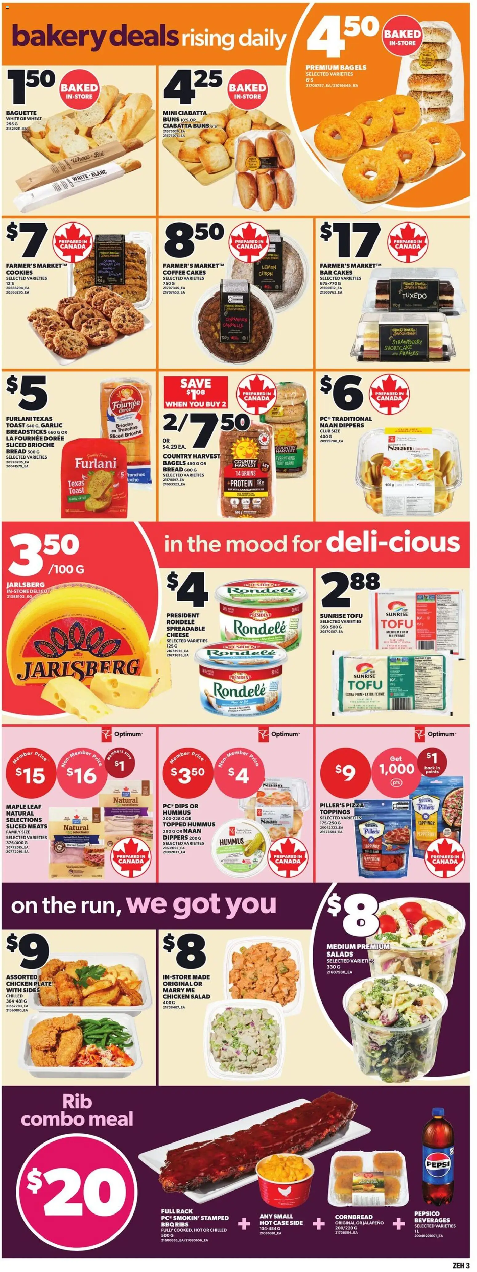 Zehrs flyer valid from 21.05.2026 | Page: 6 | Products: Cookies, Salad, Case, Cheese