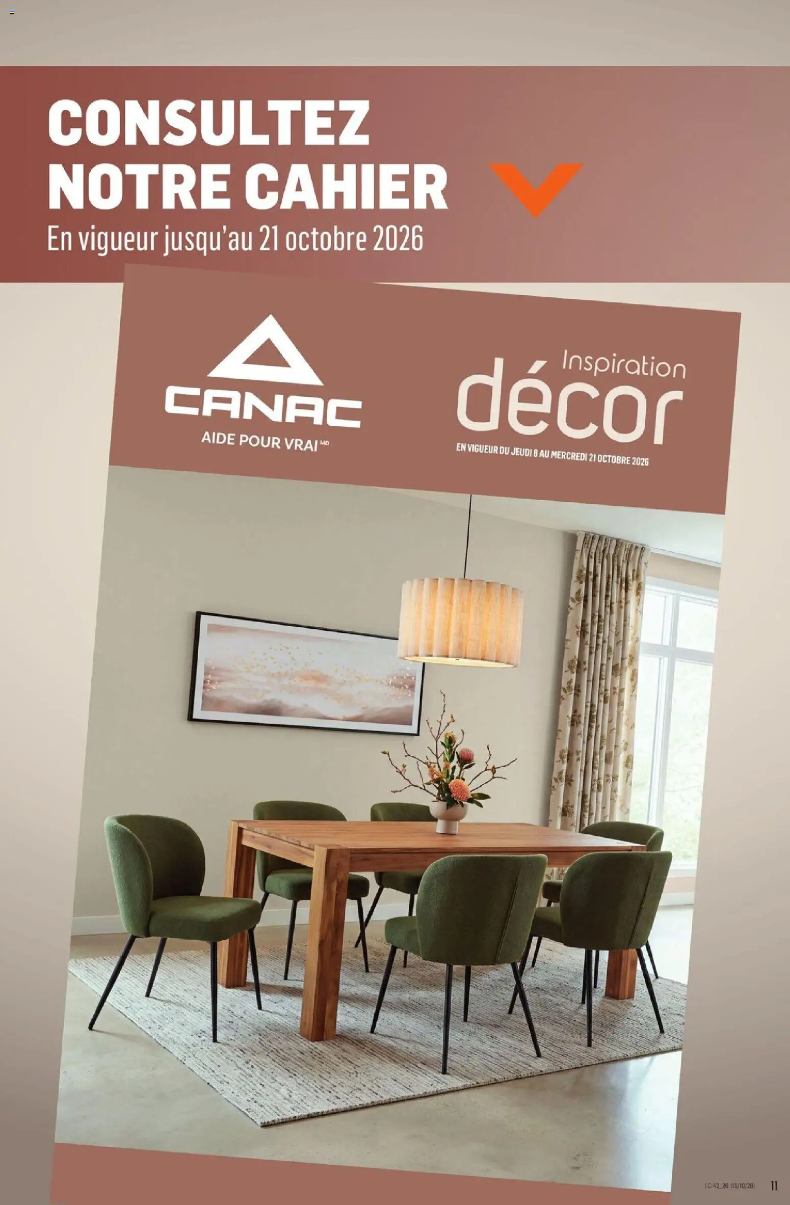 Canac flyer valid from Oct 15, 2026 | Page: 11