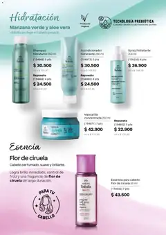 Natura catálogo ciclo 07 -  Vista previa de la revista de la tienda Natura valido desde el 08.04.2026 | Página: 156 | Productos: Manzana, Mascarilla, Acondicionador, Loción tonificante