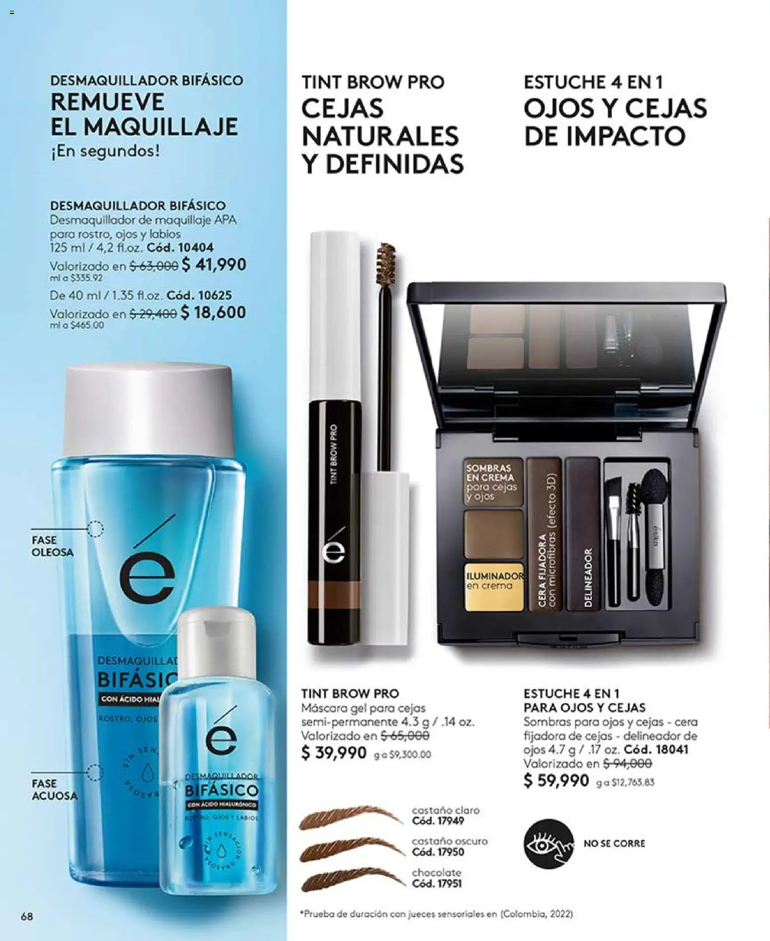 Ésika revista - valida desde el 13.03.2026 | Página: 68 | Productos: Estuche, Crema, Cera, Maquillaje