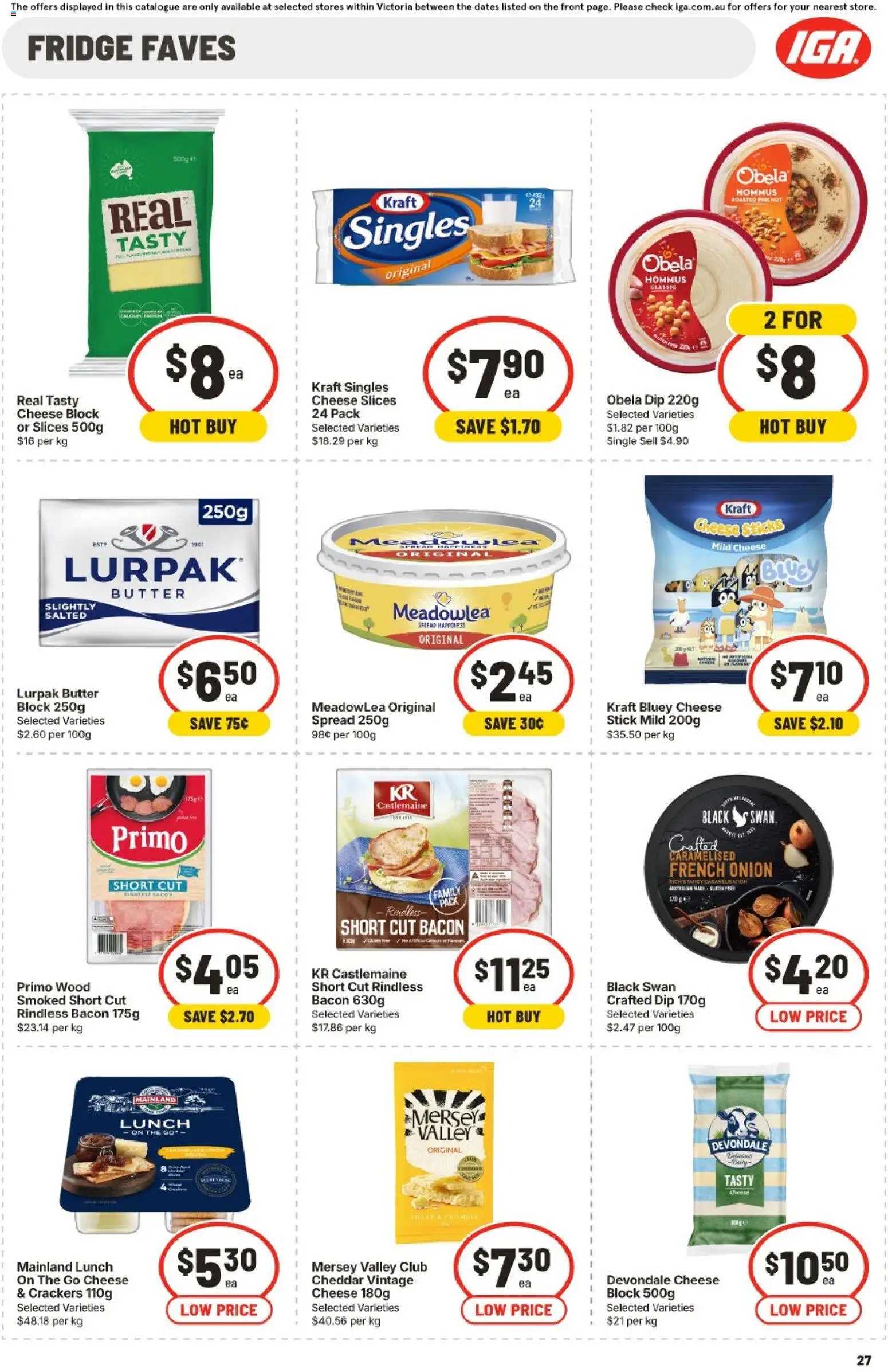 Ritchies catalogue - valid from 15/07/2026 | Page: 26 | Products: Bacon, Crackers, Cheddar, Fridge
