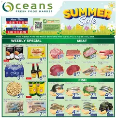 Preview of Oceans weekly flyer - Brampton from shop Oceans valid from Jul 3, 2026
