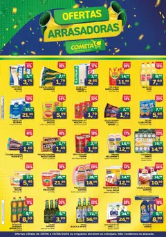 Cometa Supermercados ofertas Arrasadoras - Pré-Visualização do folheto da loja Cometa Supermercados, válido de 26/06/2026 | Página: 1