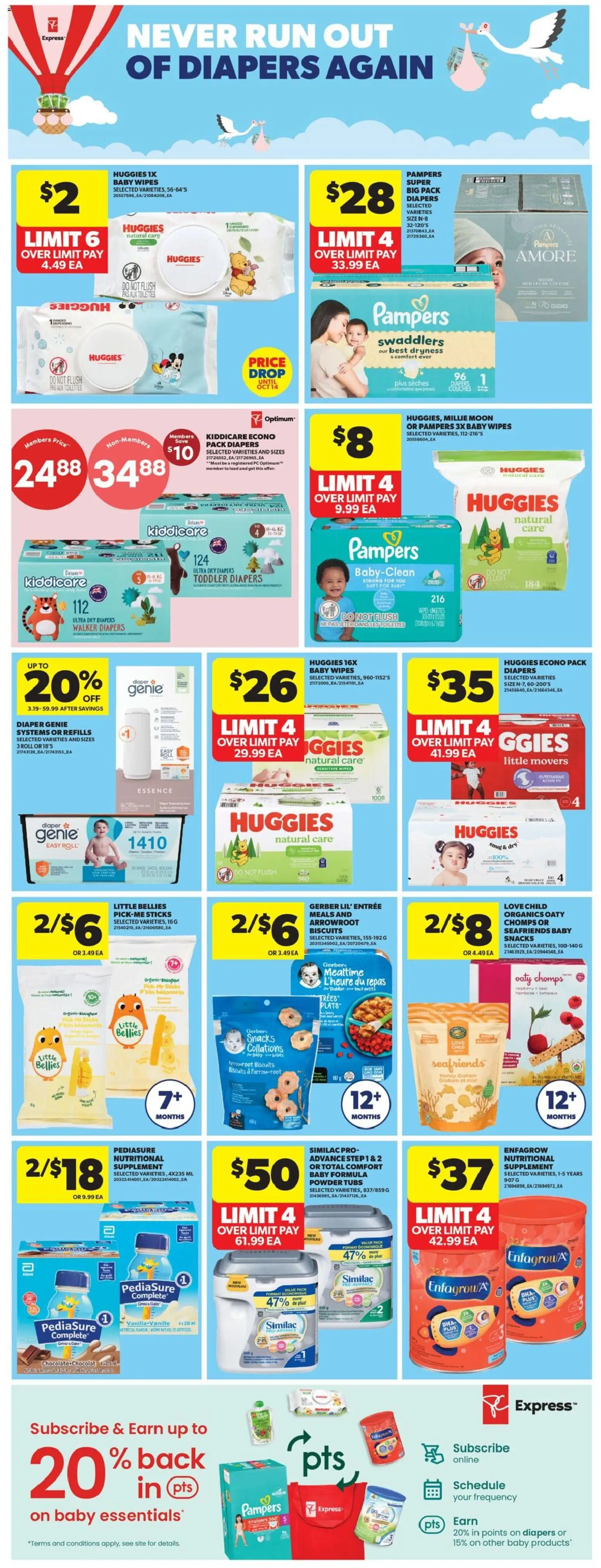 Real Canadian Superstore flyer valid from Sep 24, 2026 | Page: 31 | Products: PC, Powder, Vanilla, Biscuits