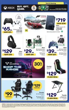 Preview of Big W Catalogue - Toy Sale - valid from 09.06.2026 | Page: 113 | Products: Desk, Controller, Headset, Xbox