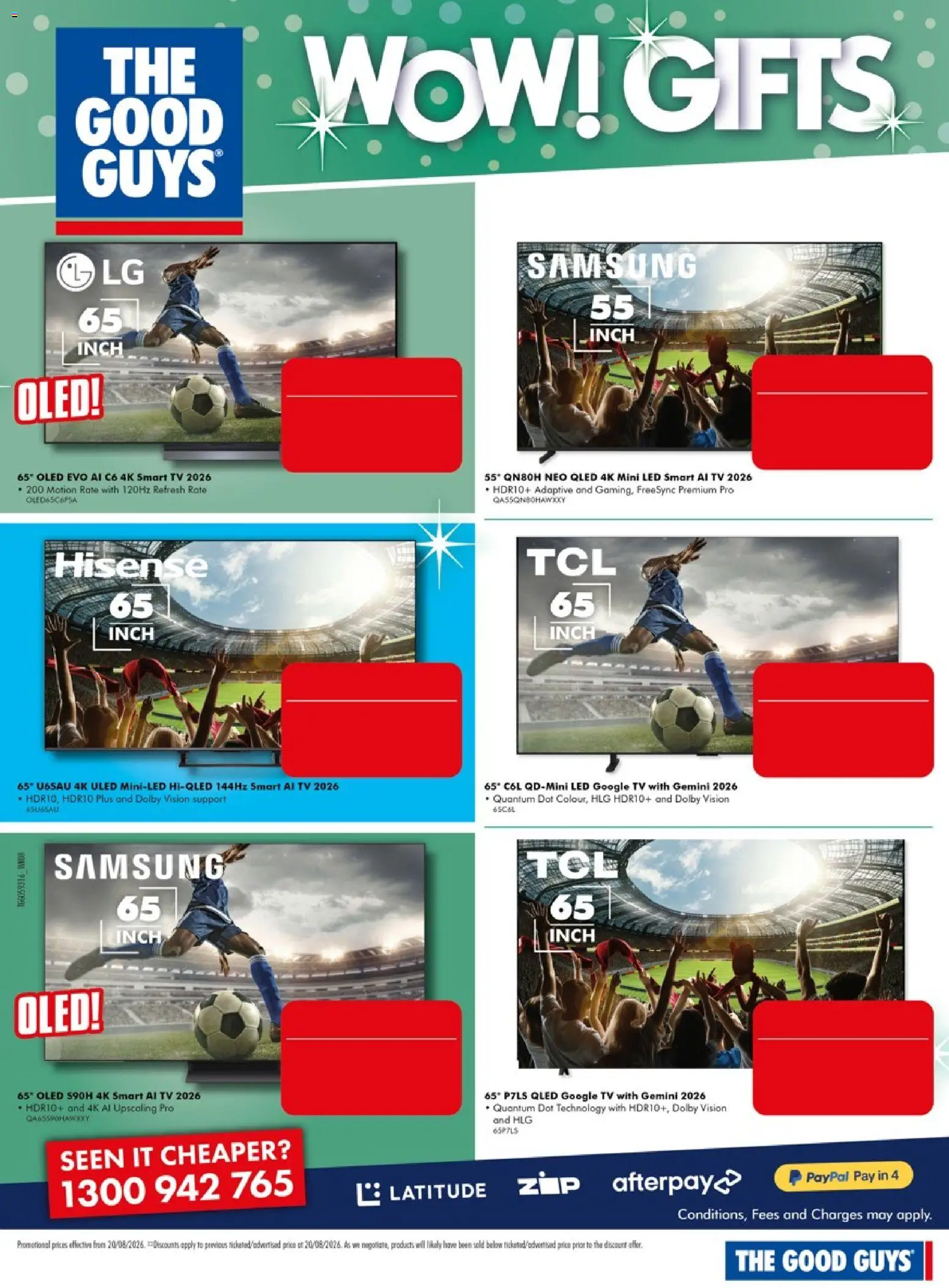 The Good Guys catalogue - valid from 18/08/2026 | Page: 8 | Products: Tv, Smart tv