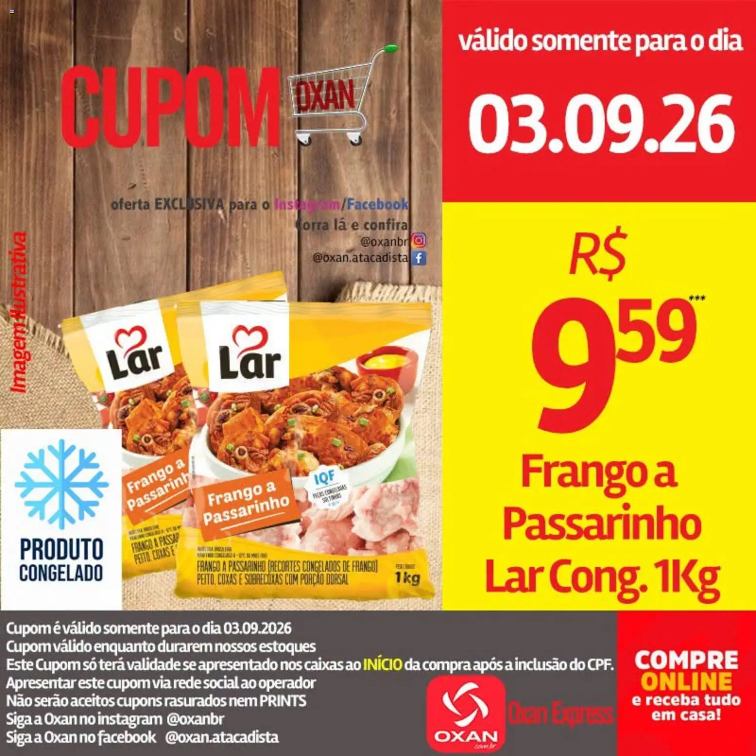 Oxan Atacadista Folheto - válido de 03/09/2026 | Página: 7 | Produtos: Frango