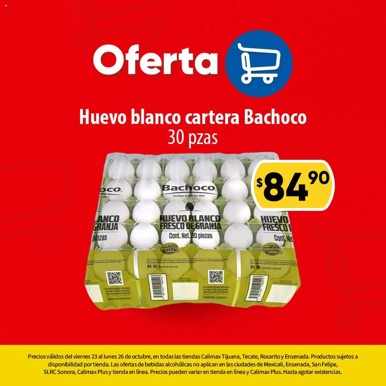 Nuevas ofertas de Calimax válidas en toda la República Mexicana desde el 23/10/2026. ¡Encuentra las mejores ofertas en Calimax folleto Oferta! | Página: 4