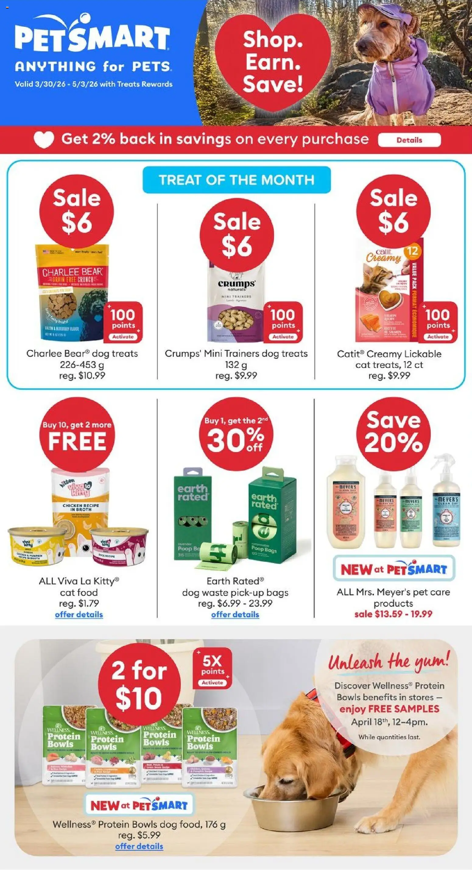 Petsmart flyer valid from 30.03.2026 | Page: 1 | Products: Chicken