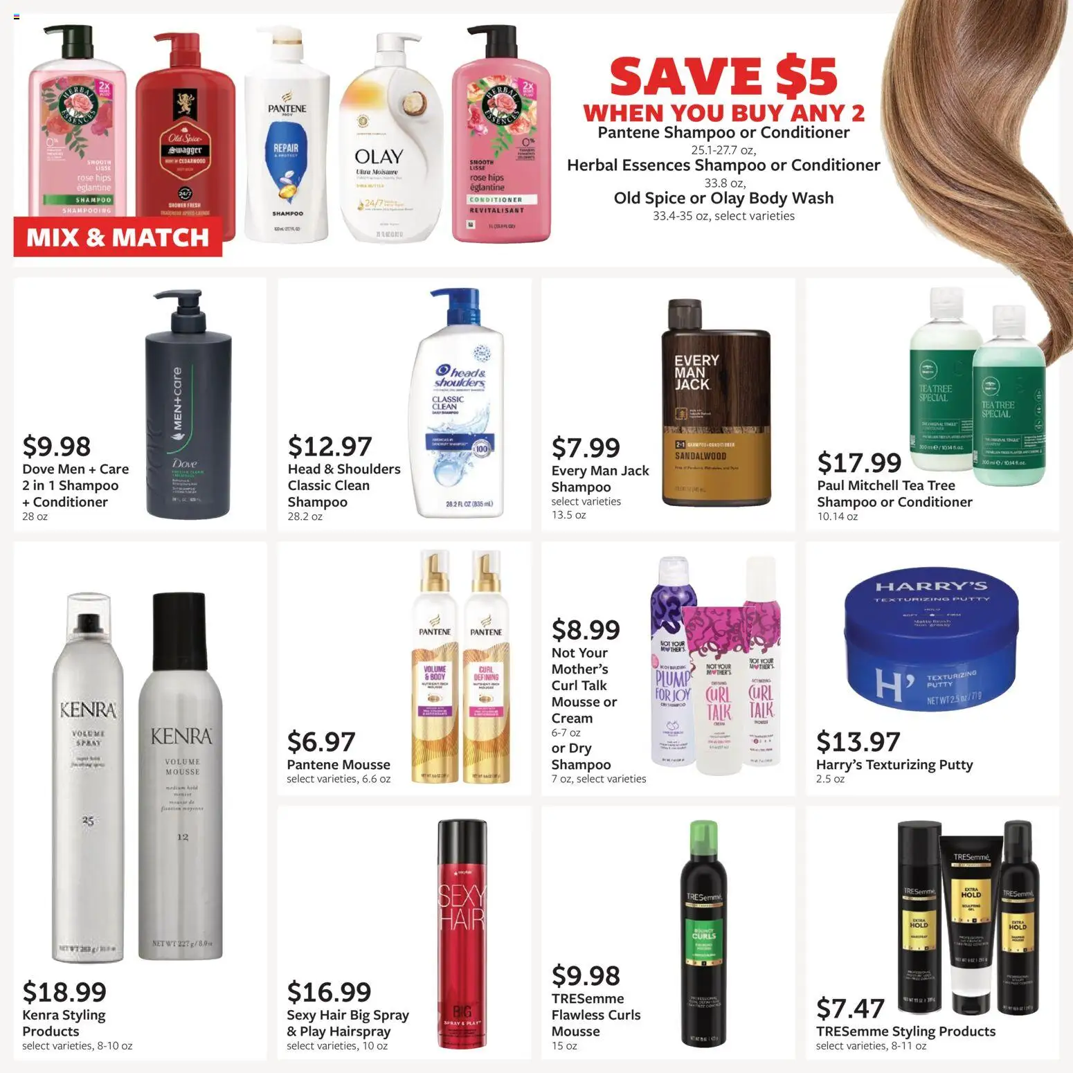 Fareway Monthly Ad - valid from 06/29/2026 | Page: 27 | Products: Shower, Conditioner, Tea, Body Wash