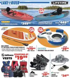 Preview of Big 5 Sporting Goods weekly ads valid from 15.05.2026 | Page: 7 | Products: Kayak, Backpack, Hat, Bag