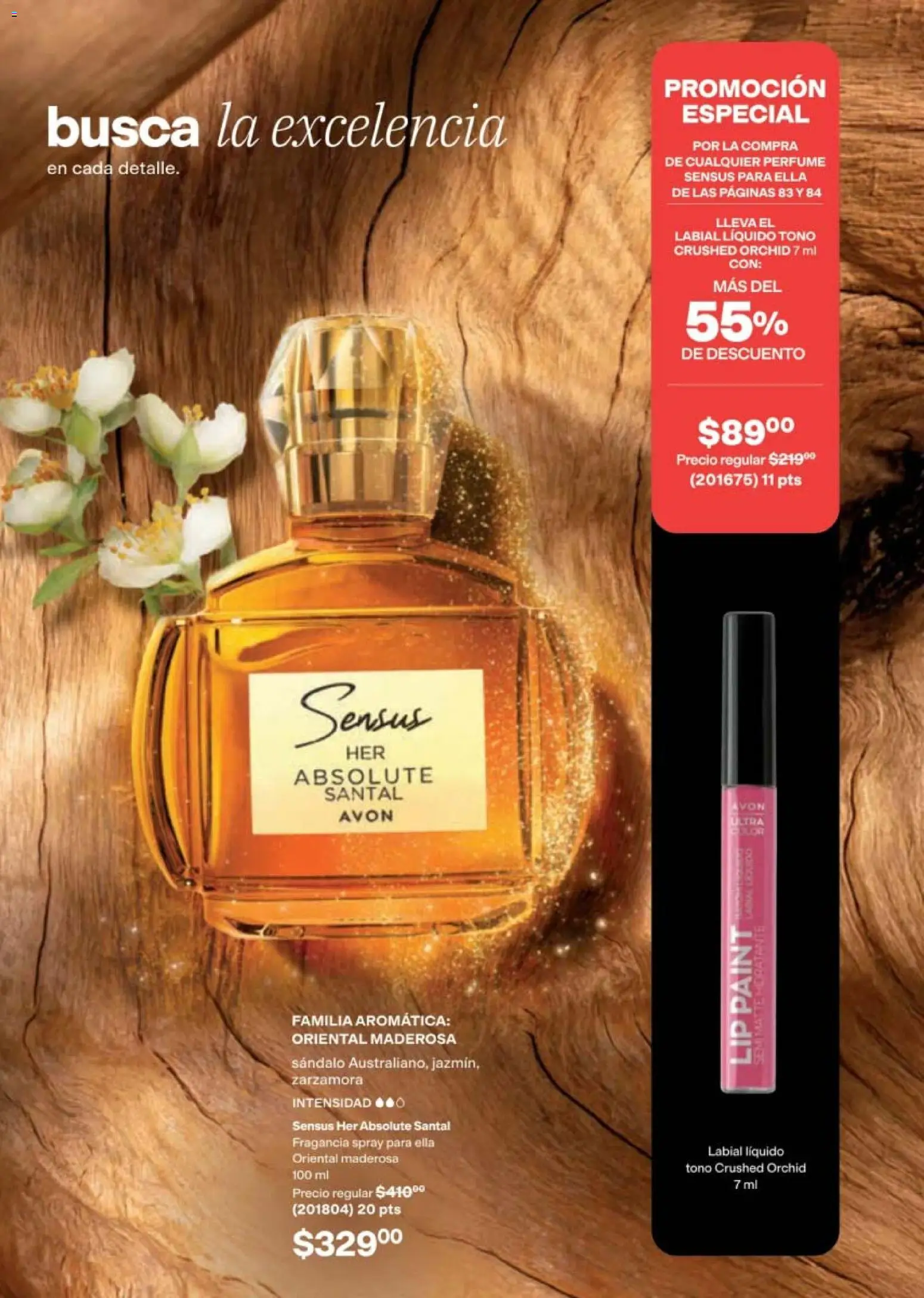 Nuevas ofertas de AVON válidas en toda la República Mexicana desde el 11/09/2026. ¡Encuentra las mejores ofertas en AVON campaña 14 2026! | Página: 81 | Productos: Perfume, Fragancia