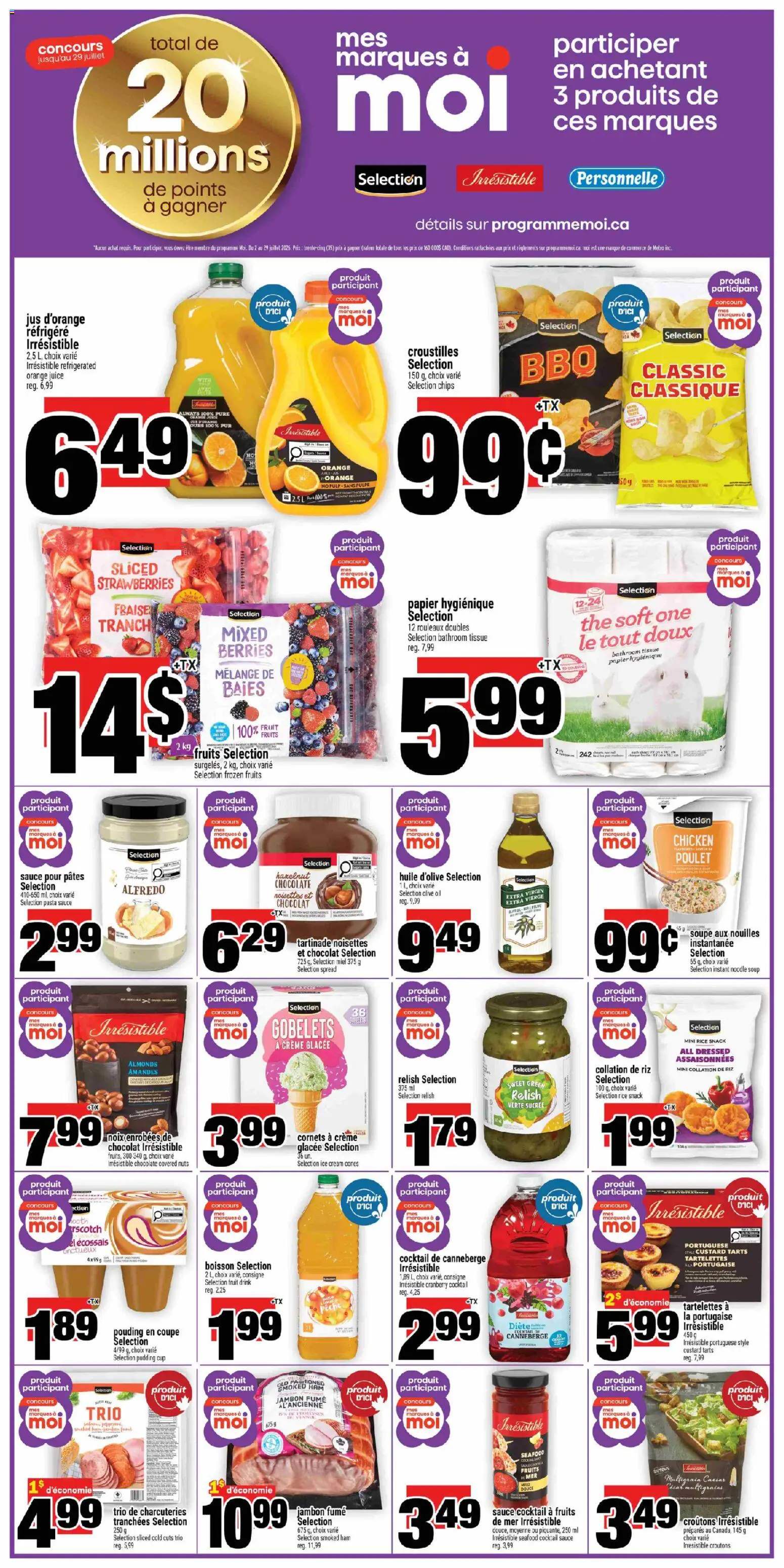 Super C flyer valid from Jul 23, 2026 | Page: 11 | Products: Rice, Chips, Cream, Ice cream