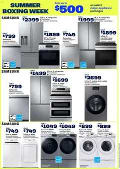 Preview of Rona weekly flyer from shop Rona valid from Jun 25, 2026 | Page: 18 | Products: Refrigerator, Dryer, Dishwasher