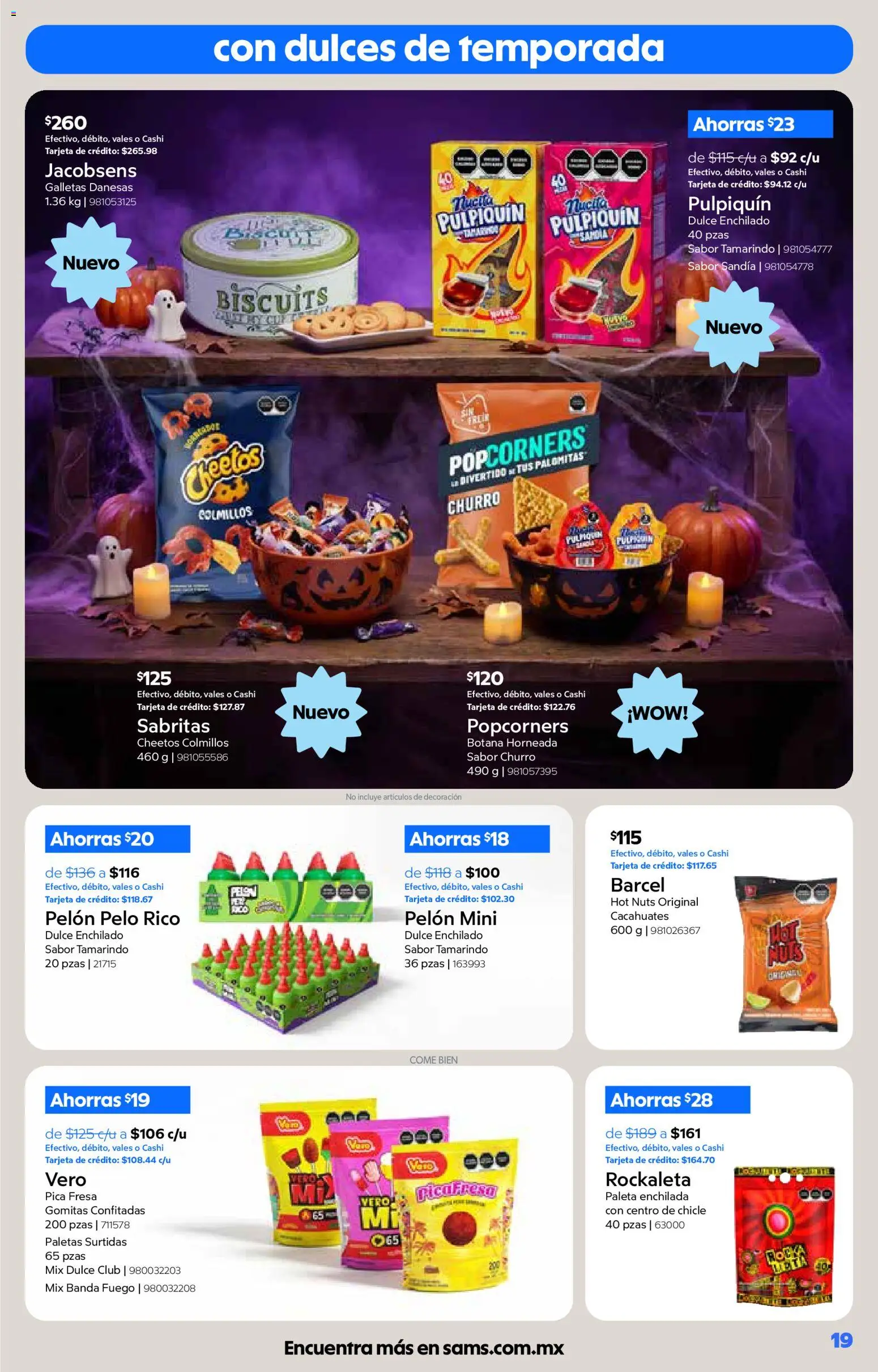 Nuevas ofertas de Sam's Club válidas en toda la República Mexicana desde el 01/10/2026. ¡Encuentra las mejores ofertas en Sam's Club catálogo! | Página: 19