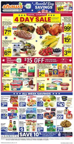 Preview of Shaw's weekly ads valid from 22.05.2026