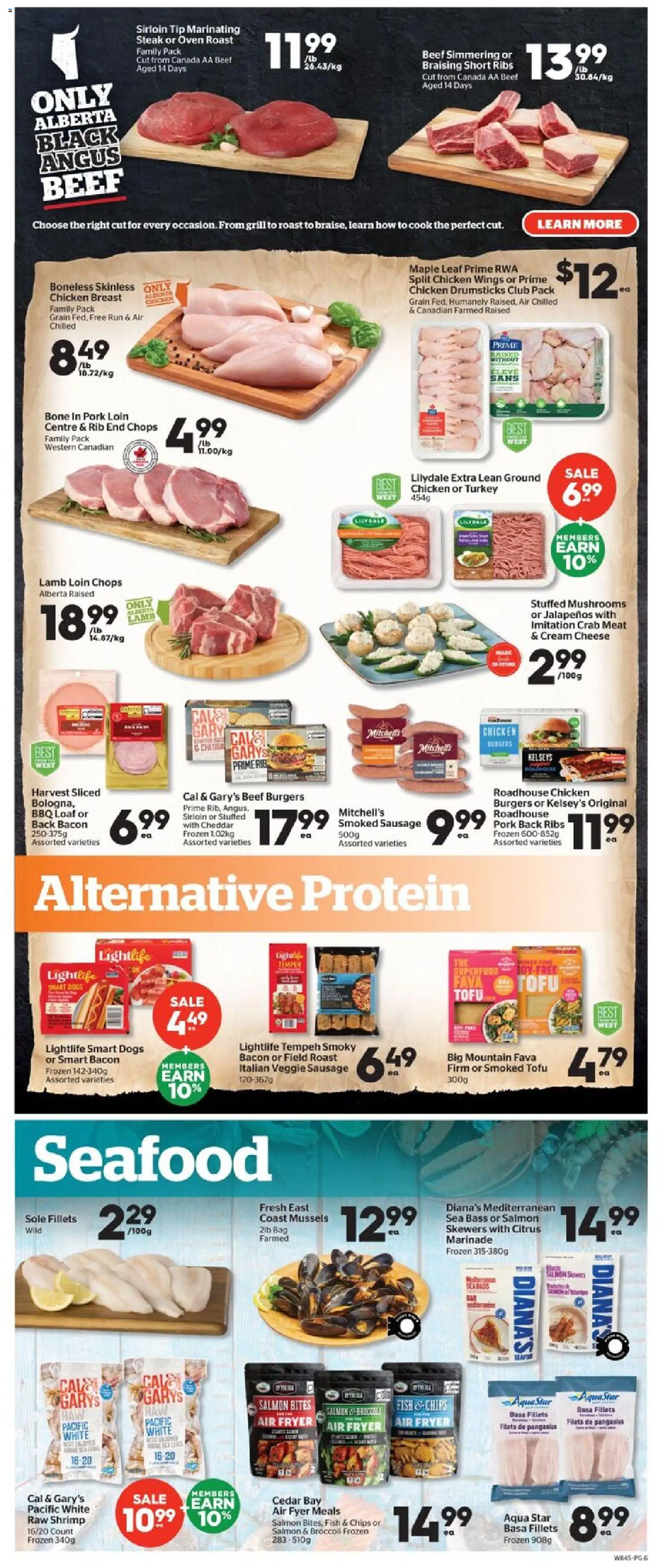 Calgary Co-op flyer valid from Sep 10, 2026 | Page: 6 | Products: Chips, Bag, Steak, Chicken