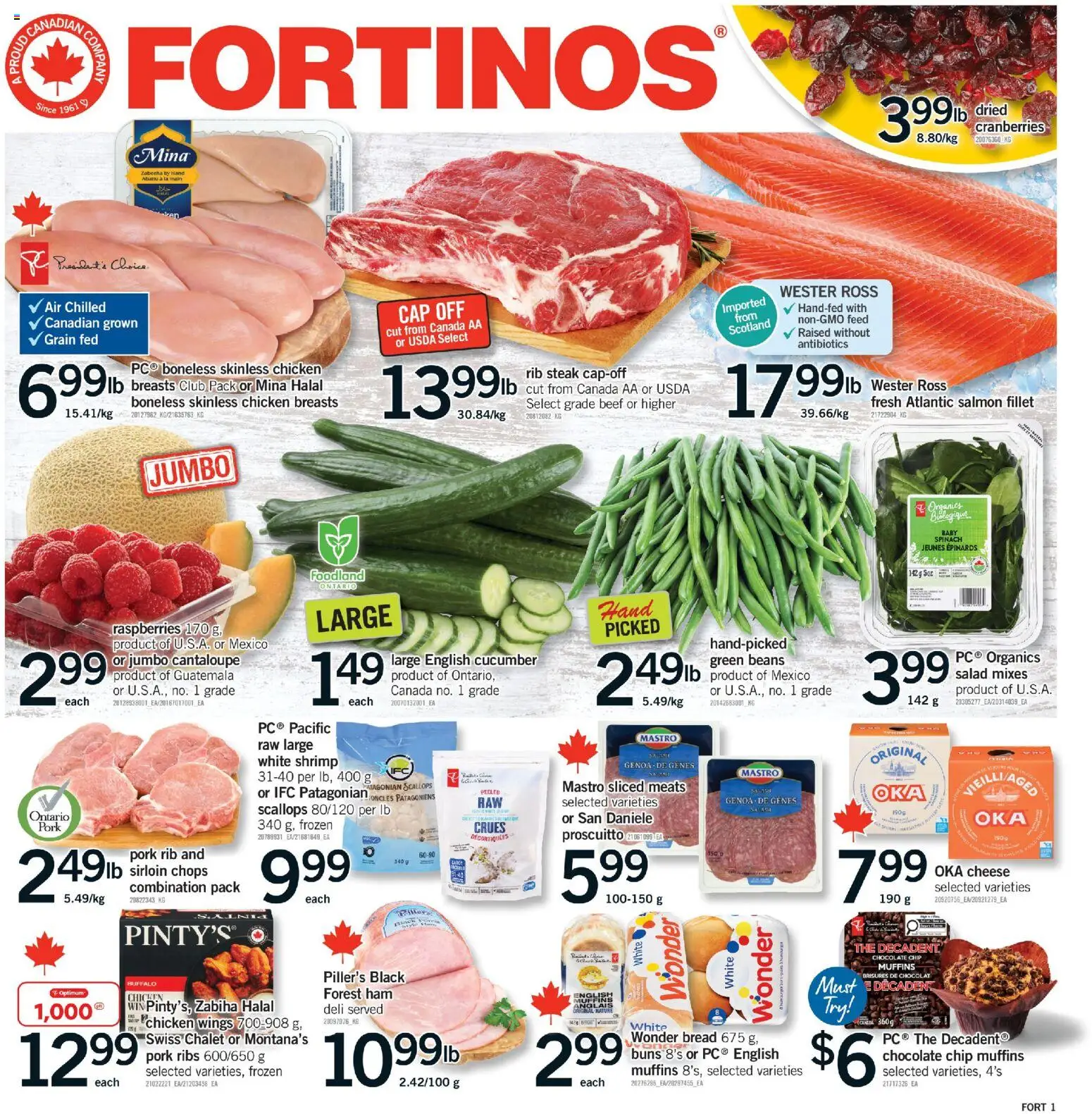 Fortinos flyer valid from 21.05.2026 | Page: 1