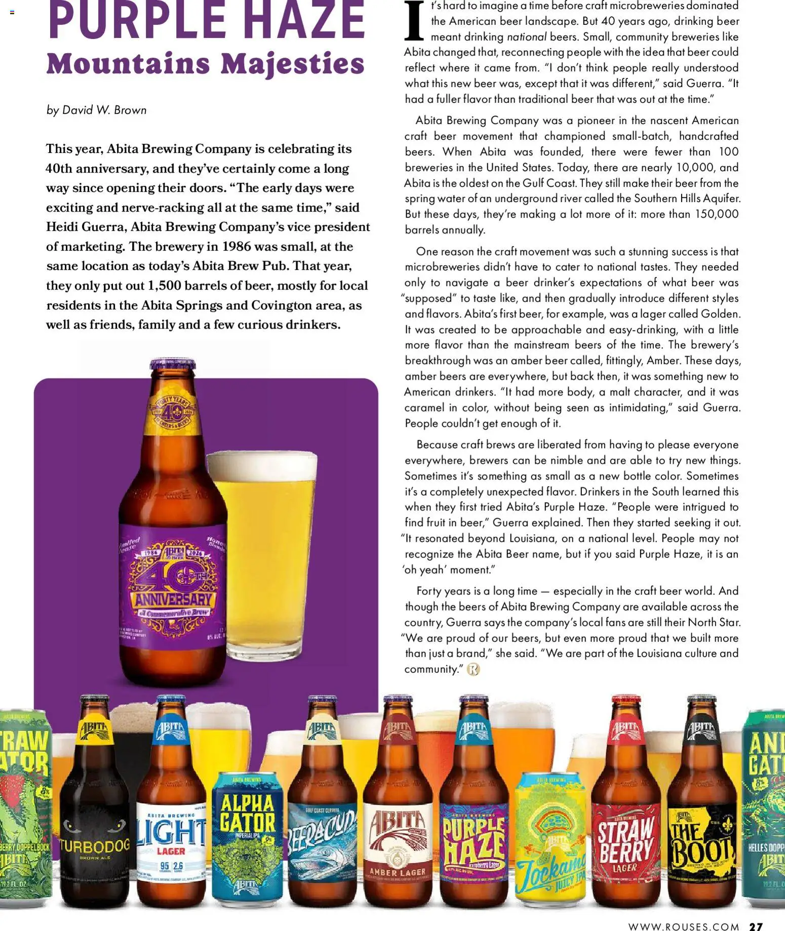 Rouses Magazine Summer 2026 - valid from 06/01/2026 | Page: 29 | Products: Beer, Water