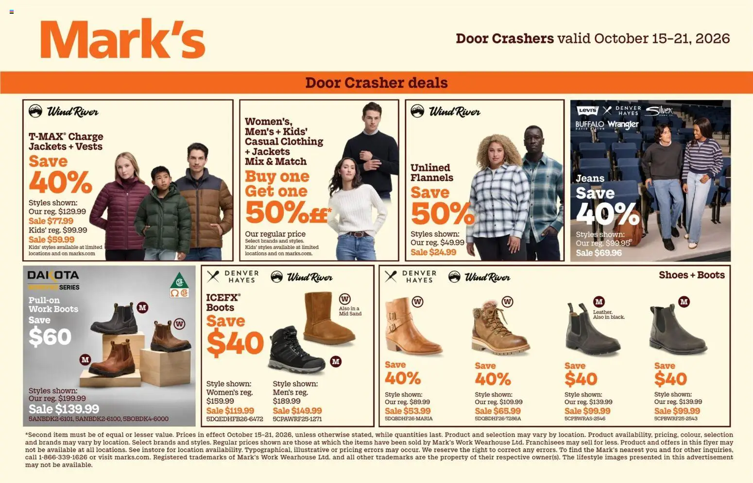 Mark's flyer valid from Oct 15, 2026 | Page: 2