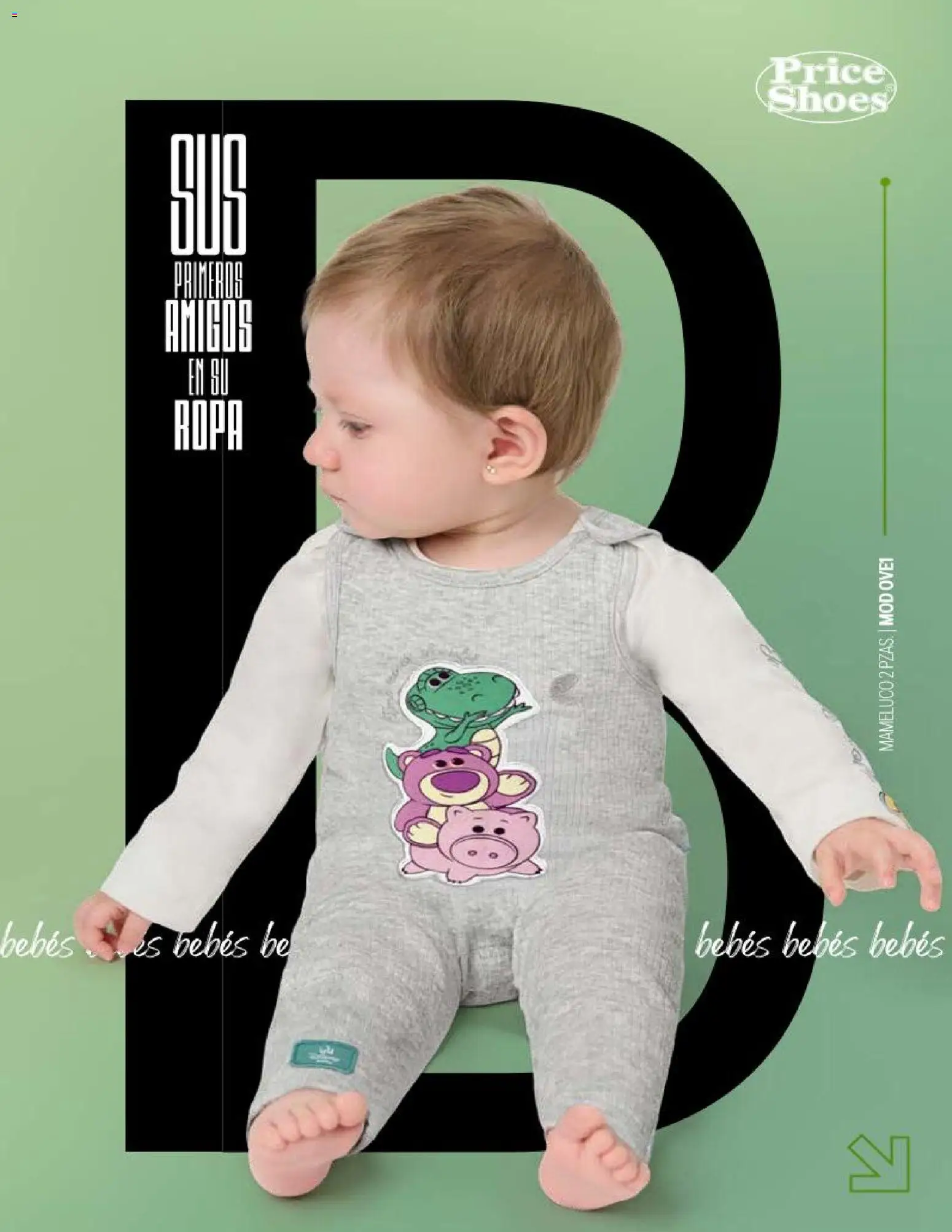Nuevas ofertas de Price Shoes válidas en toda la República Mexicana desde el 09.05.2026. ¡Encuentra las mejores ofertas en Price Shoes catálogo Licencias! | Página: 5 | Productos: Ropa, Mameluco