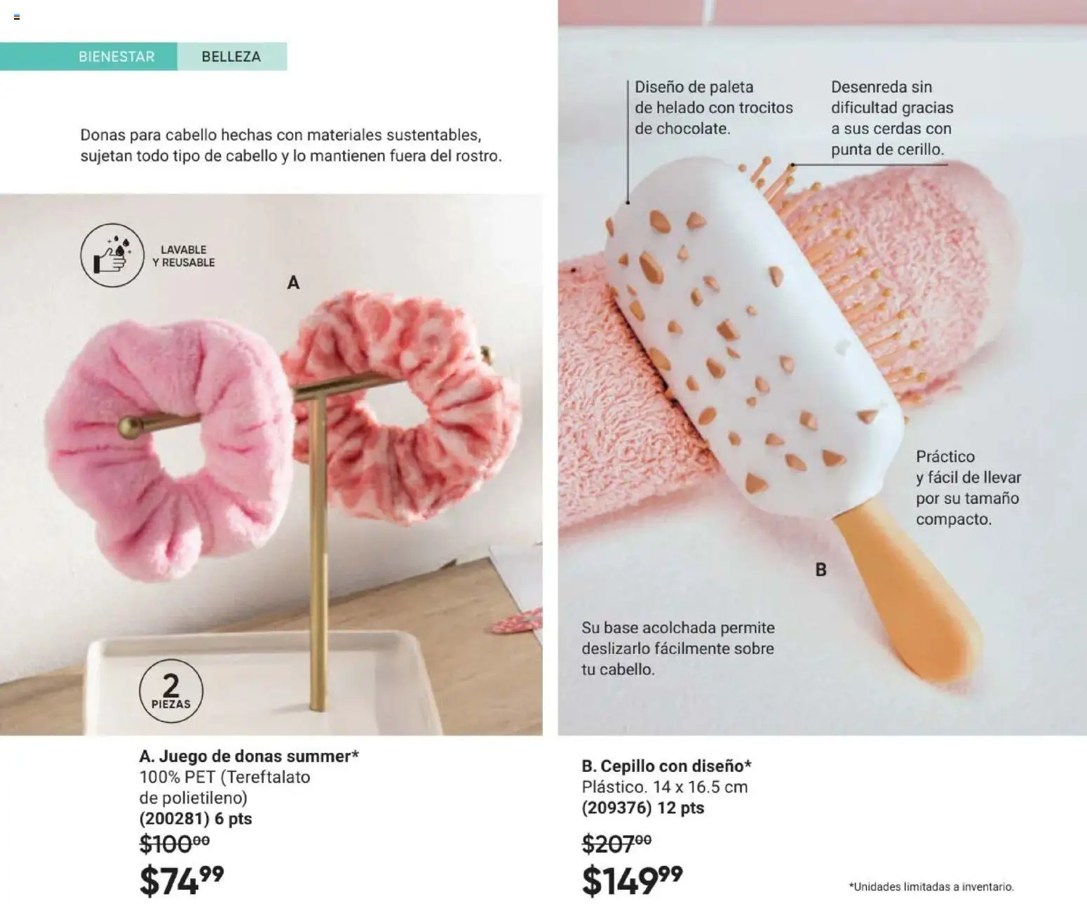 Nuevas ofertas de AVON válidas en toda la República Mexicana desde el 11/09/2026. ¡Encuentra las mejores ofertas en AVON Casa & Estilo 14 2026! | Página: 118 | Productos: Paleta, Cepillo, Helado, Sobre