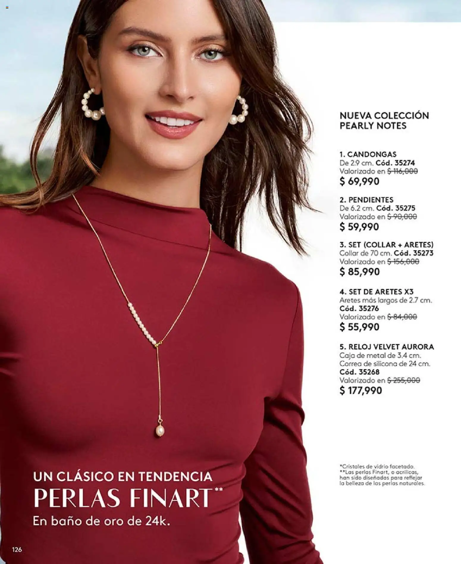 Ésika revista - valida desde el 15.05.2026 | Página: 126 | Productos: Aretes, Caja, Baño, Collar